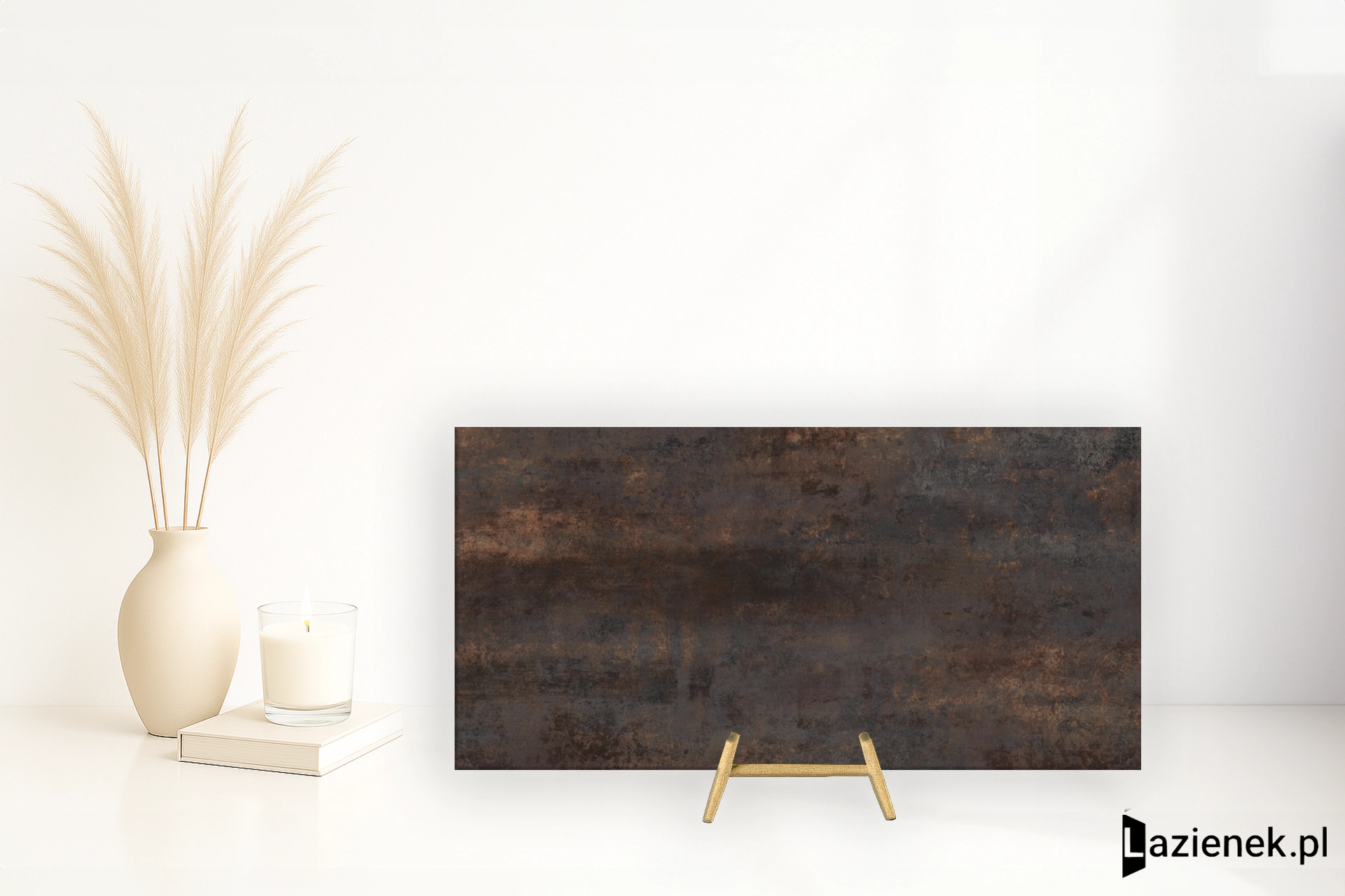 Apavisa Corten Titanium naturalna 49.75x99.55 cm gr. 7 mm - płytka rektyfikowana / 8431940414633