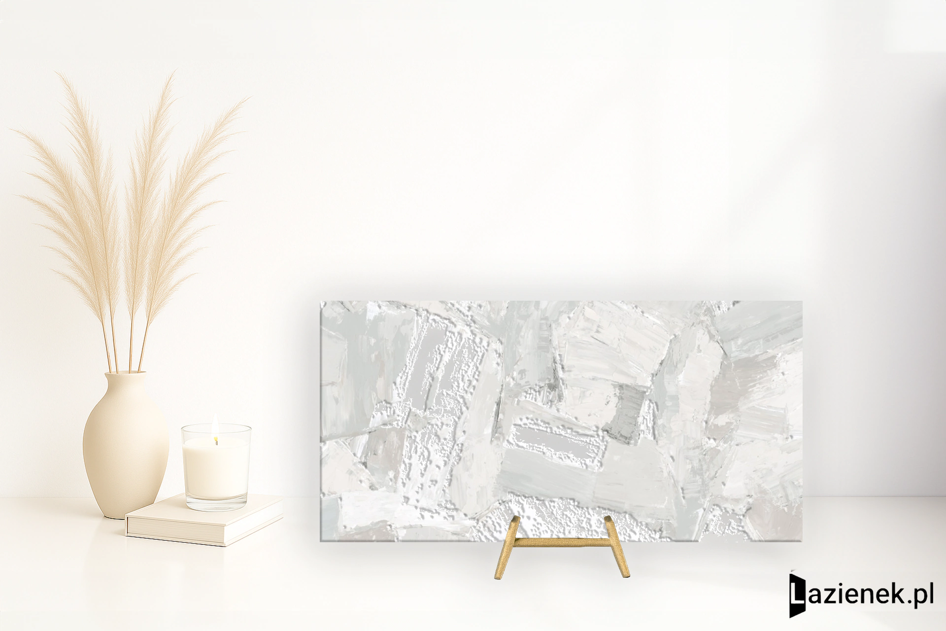 Apavisa Oleo White naturalna 59.55x119.3 cm gr. 10 mm - płytka rektyfikowana / 8431940468902