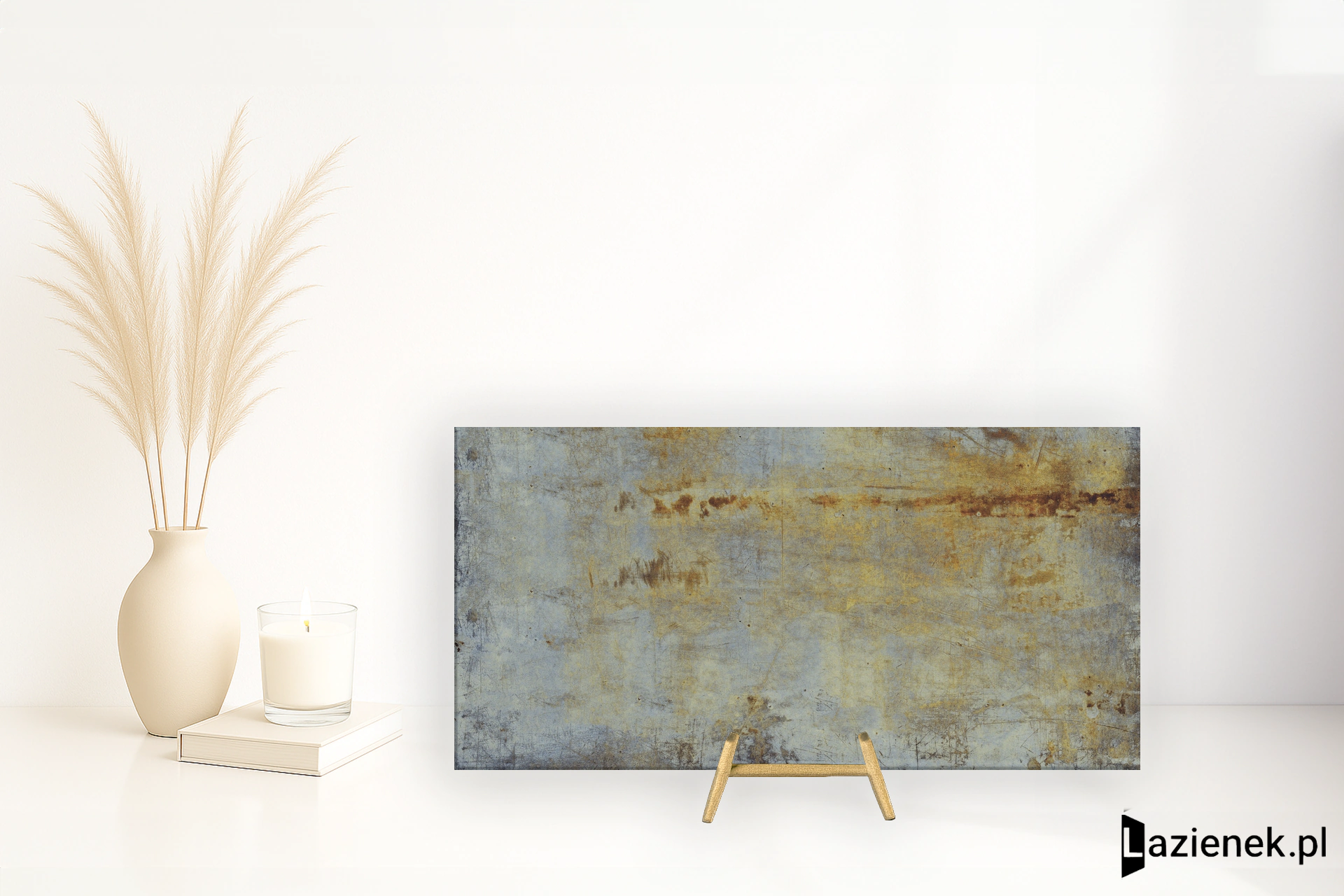 Apavisa Lamiere Blue naturalna 49.75x99.55 cm gr. 20 mm - płytka rektyfikowana / 8431940415876