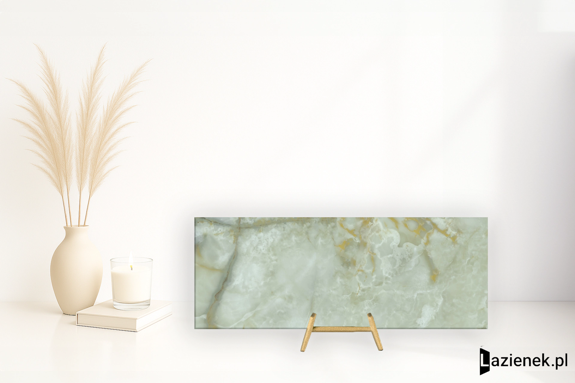Apavisa Onice Green błyszcząca 44.63x119.30 cm gr. 7 mm - płytka rektyfikowana / 8431940402371