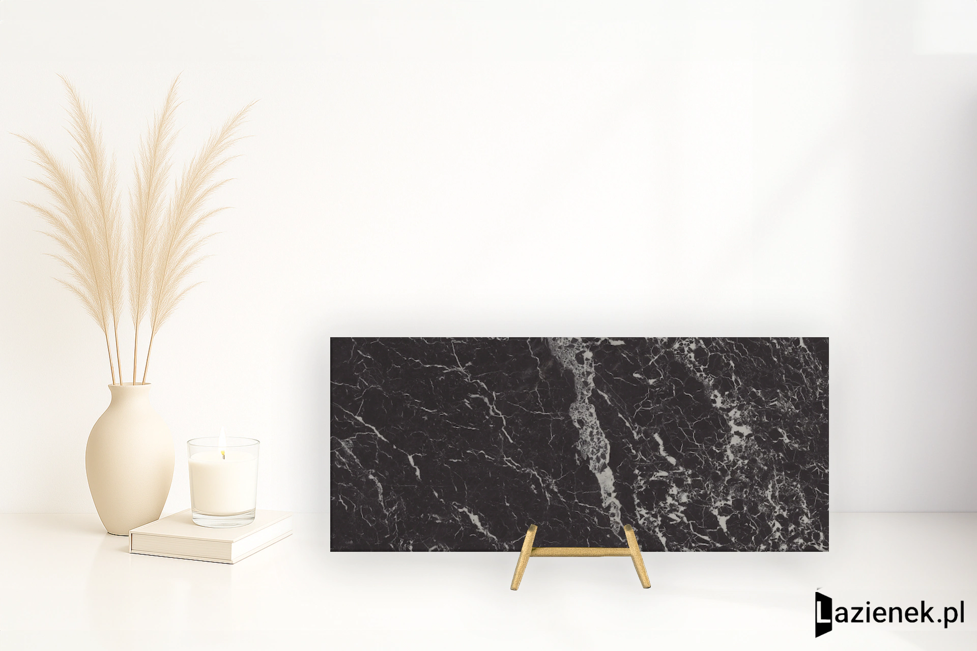 Ape Black Hispania Black Hispania matowa 120x278 cm gr. 10 mm - płytka rektyfikowana / A041062