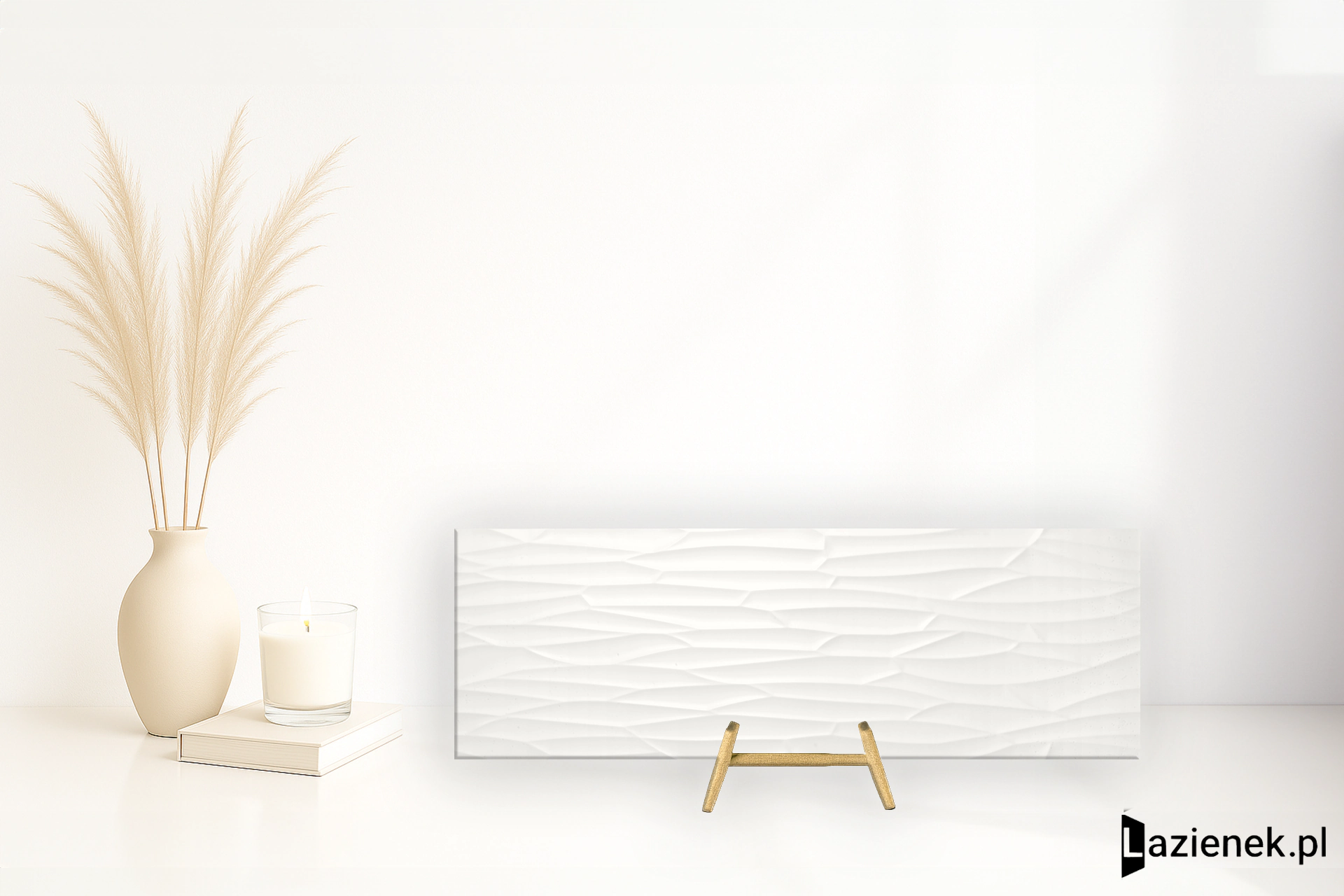 Ape Silk Mama Mia White matowa 40x120 cm gr. 10 mm - płytka rektyfikowana / A027154
