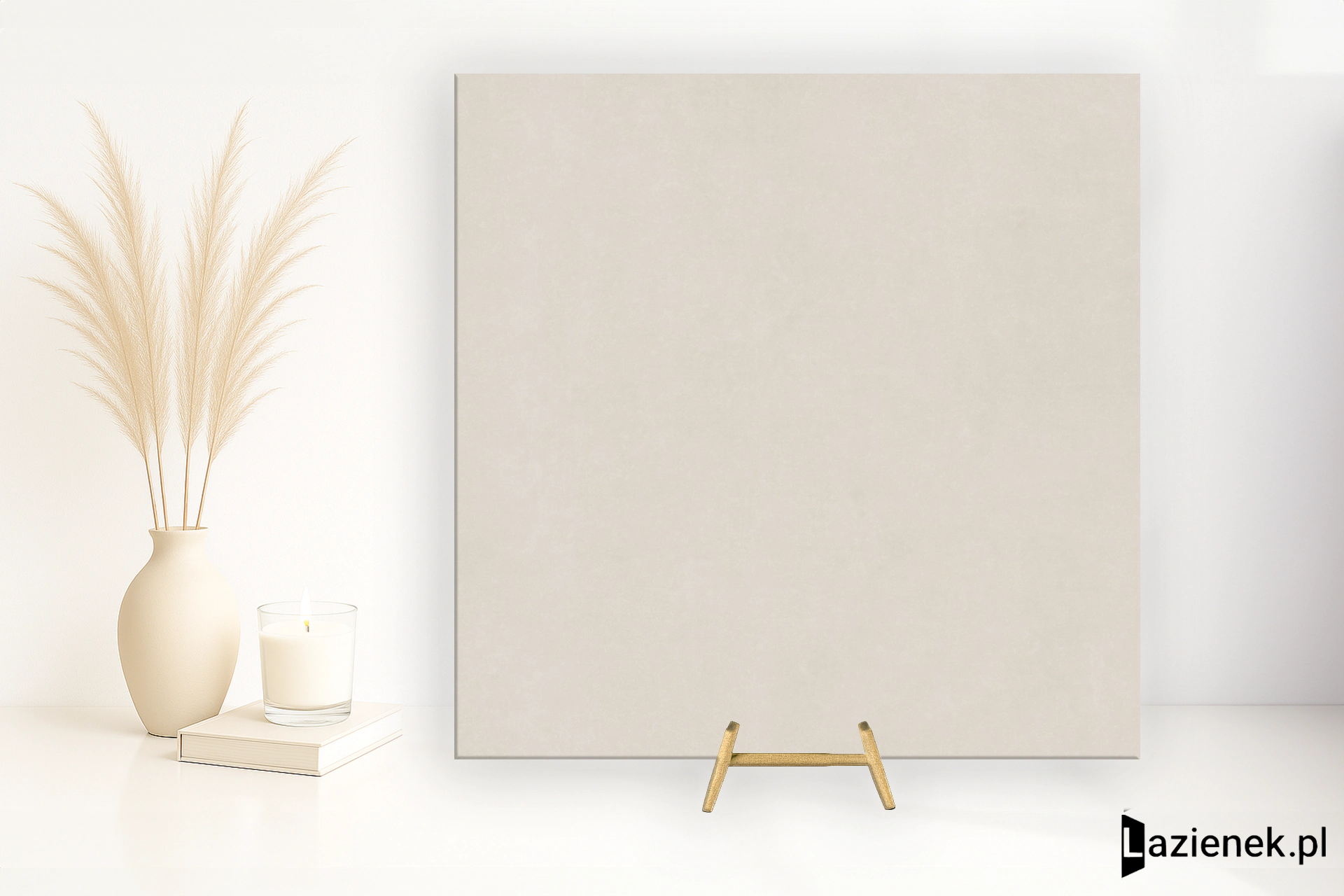 Ape Zuhause Weiss półpolerowana 90x90 cm gr. 10 mm - płytka rektyfikowana / A039710