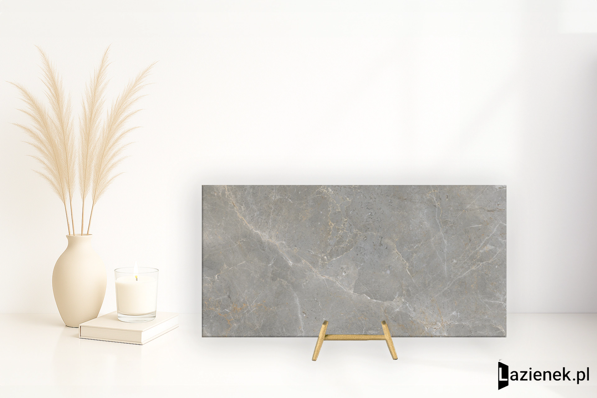 Ape Augustus Grey matowa 60x120 cm gr. 10 mm - płytka rektyfikowana / A039602