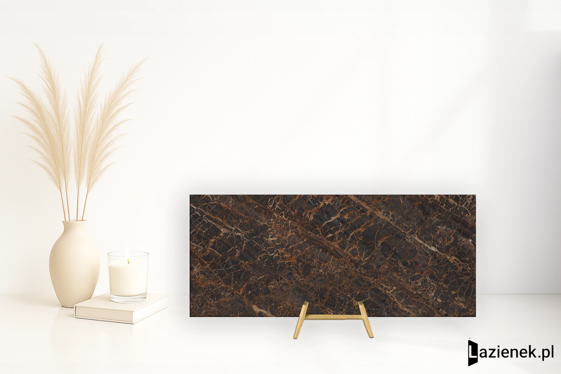 Ape Portoro Portoro Gold polerowana 120x280 cm gr. 10 mm - płytka rektyfikowana / A041101