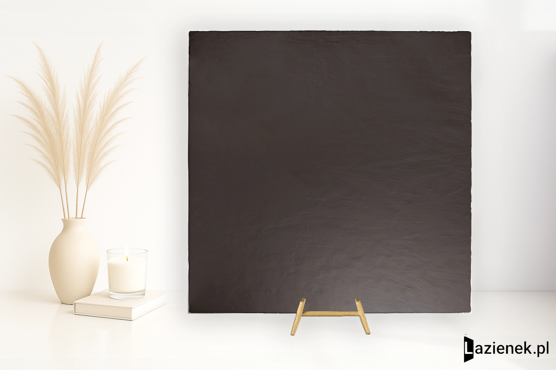 Ape A Piedi Black matowa 100x100 cm gr. 10 mm - płytka nierektyfikowana / A041245