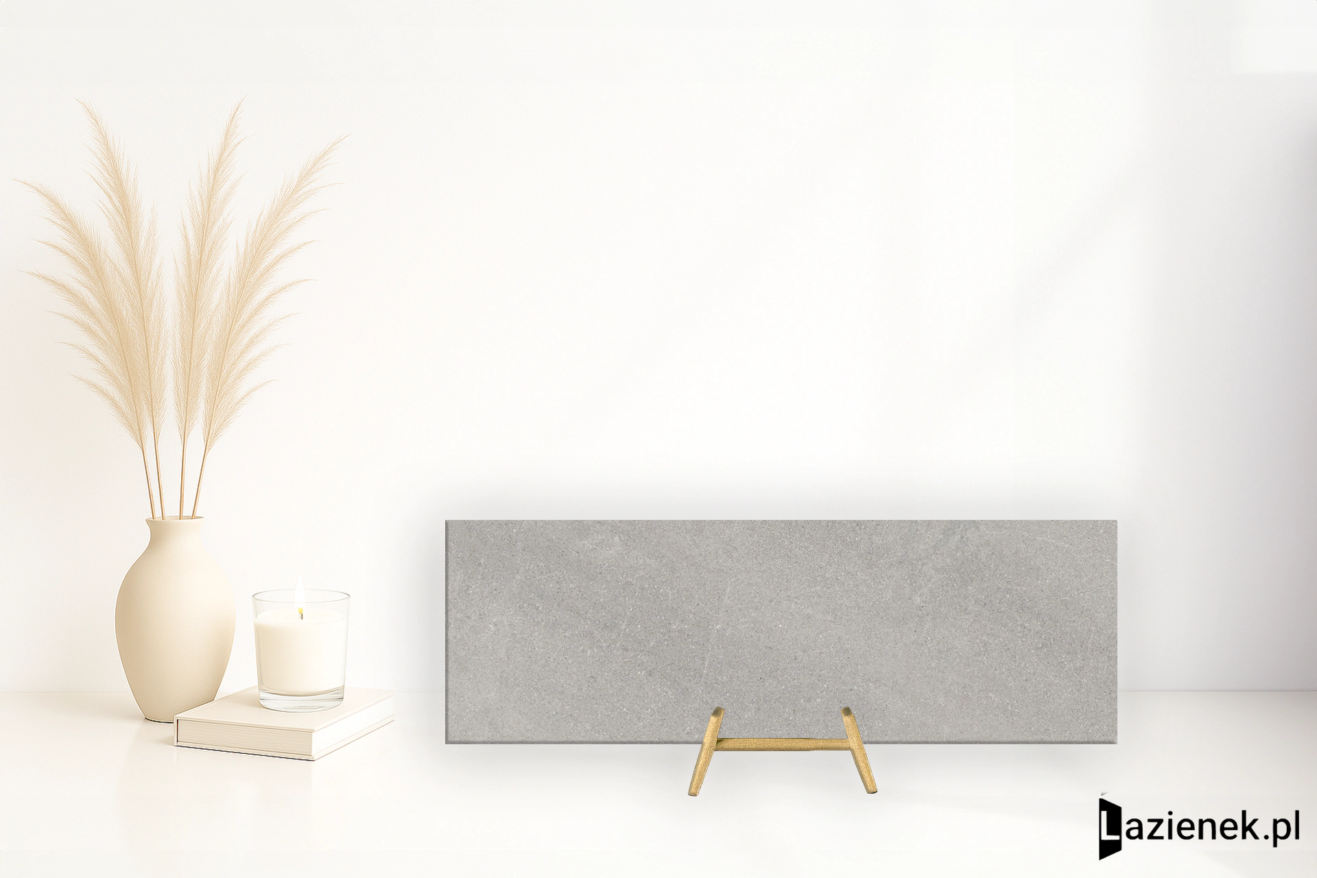 Ape Burlington Grey matowa 30x90 cm gr. 10 mm - płytka rektyfikowana / A037894