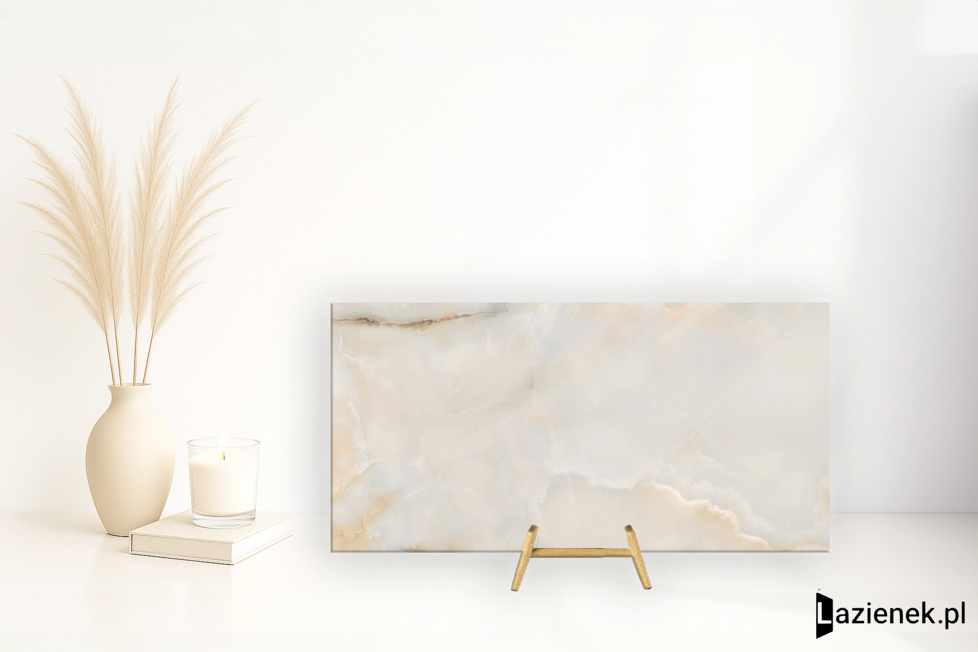Ape Onice Nacar polerowana 60x120 cm gr. 10 mm - płytka rektyfikowana / A037992