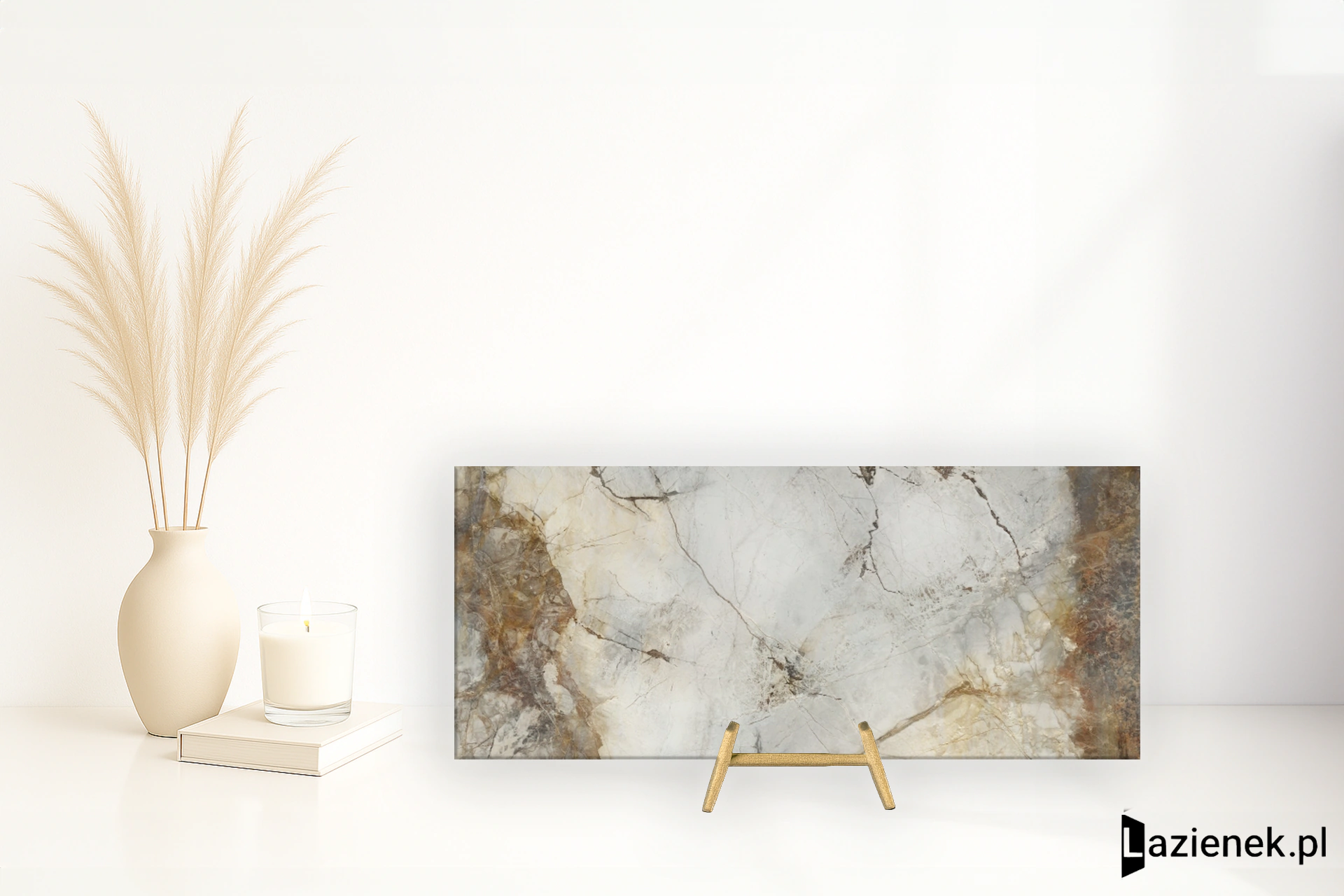 Ape Gold Hard Gold Hard polerowana 120x280 cm gr. 10 mm - płytka rektyfikowana / A039848