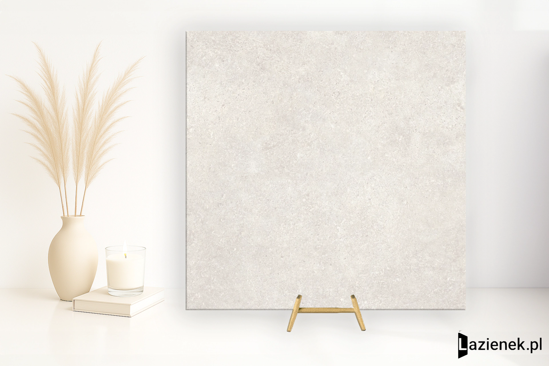 Ape Wabi Sabi Bianco półpolerowana 60x60 cm gr. 10 mm - płytka rektyfikowana / A034203
