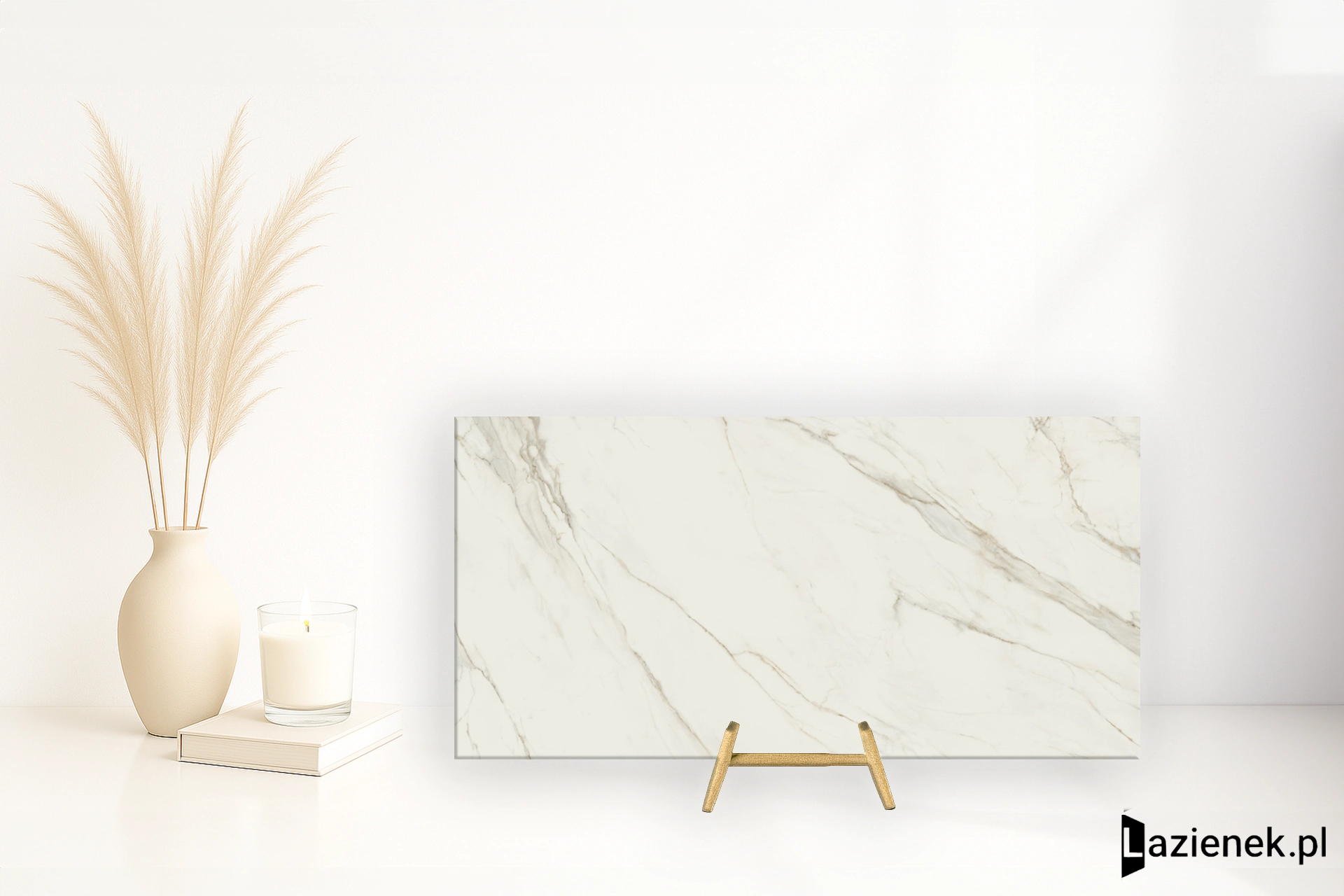 Ape Calacatta White A miękki mat 163x323 cm gr. 10 mm - płytka nierektyfikowana / A040917