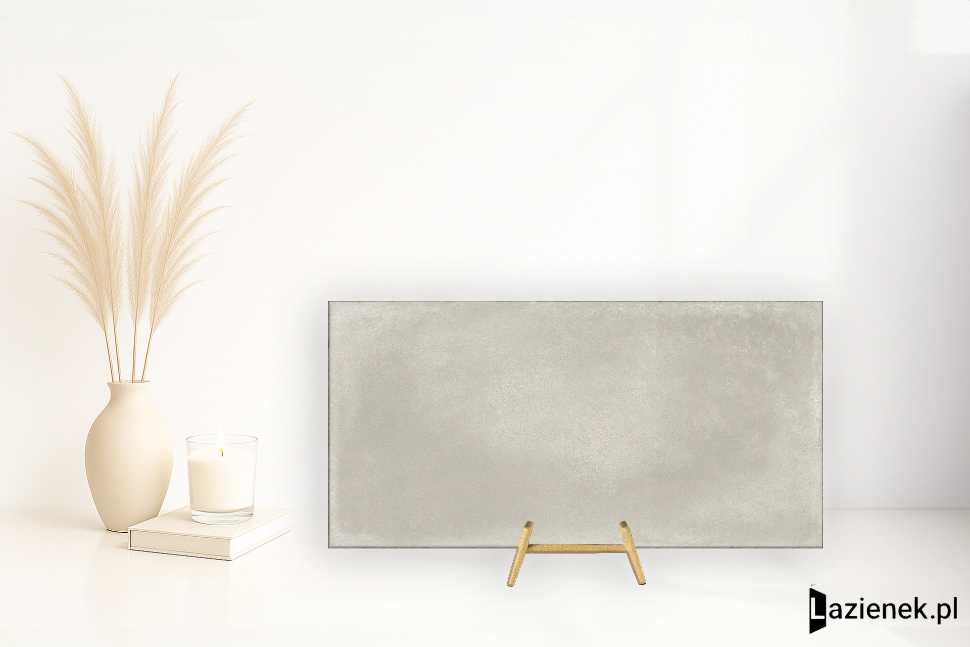 Ape Clos Cenere matowa 60.4x120.8 cm gr. 10 mm - płytka rektyfikowana / A041804