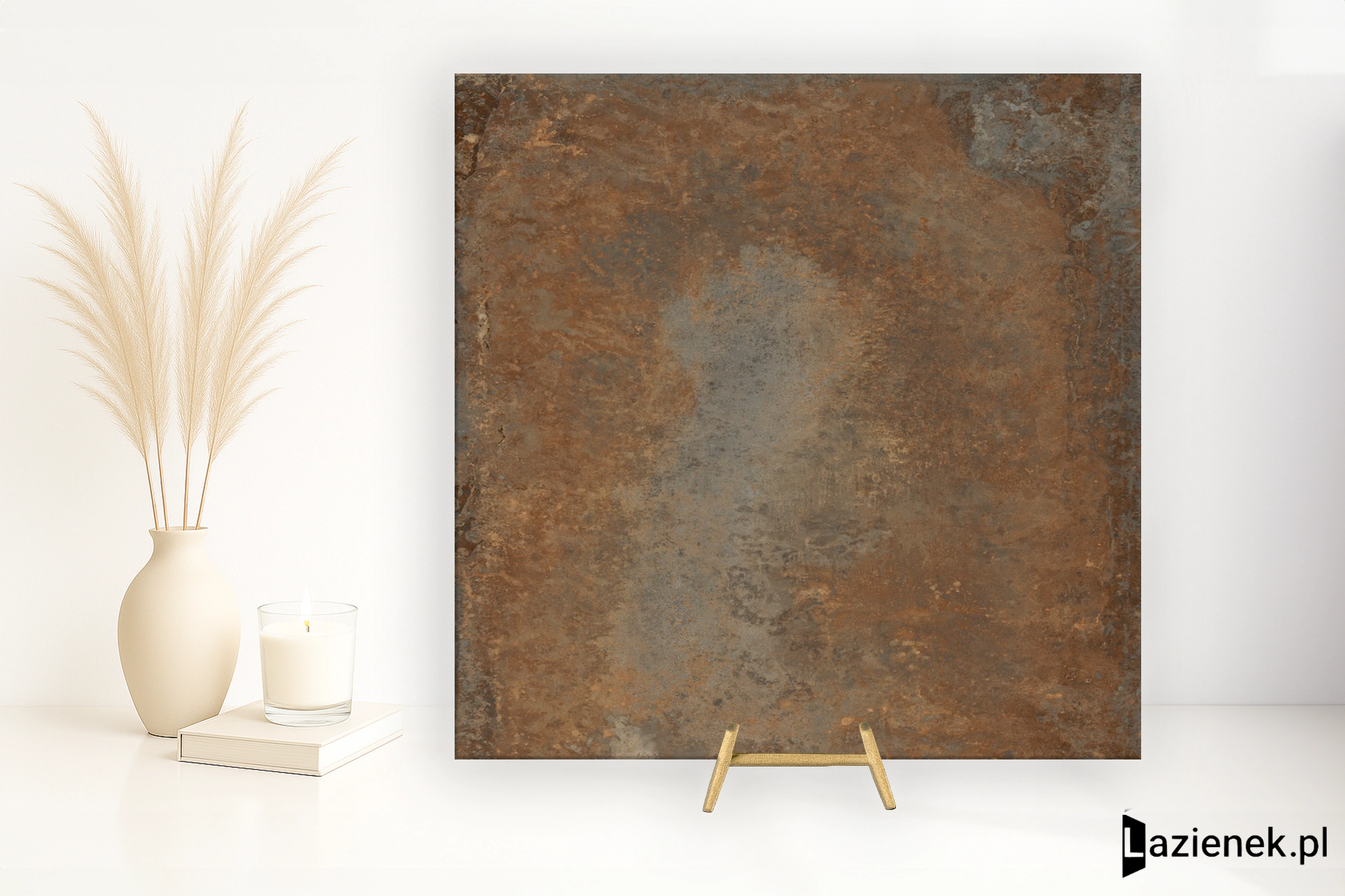 Ape Nox Corten matowa półpolerowana 120x120 cm gr. 10 mm - płytka rektyfikowana / A042160
