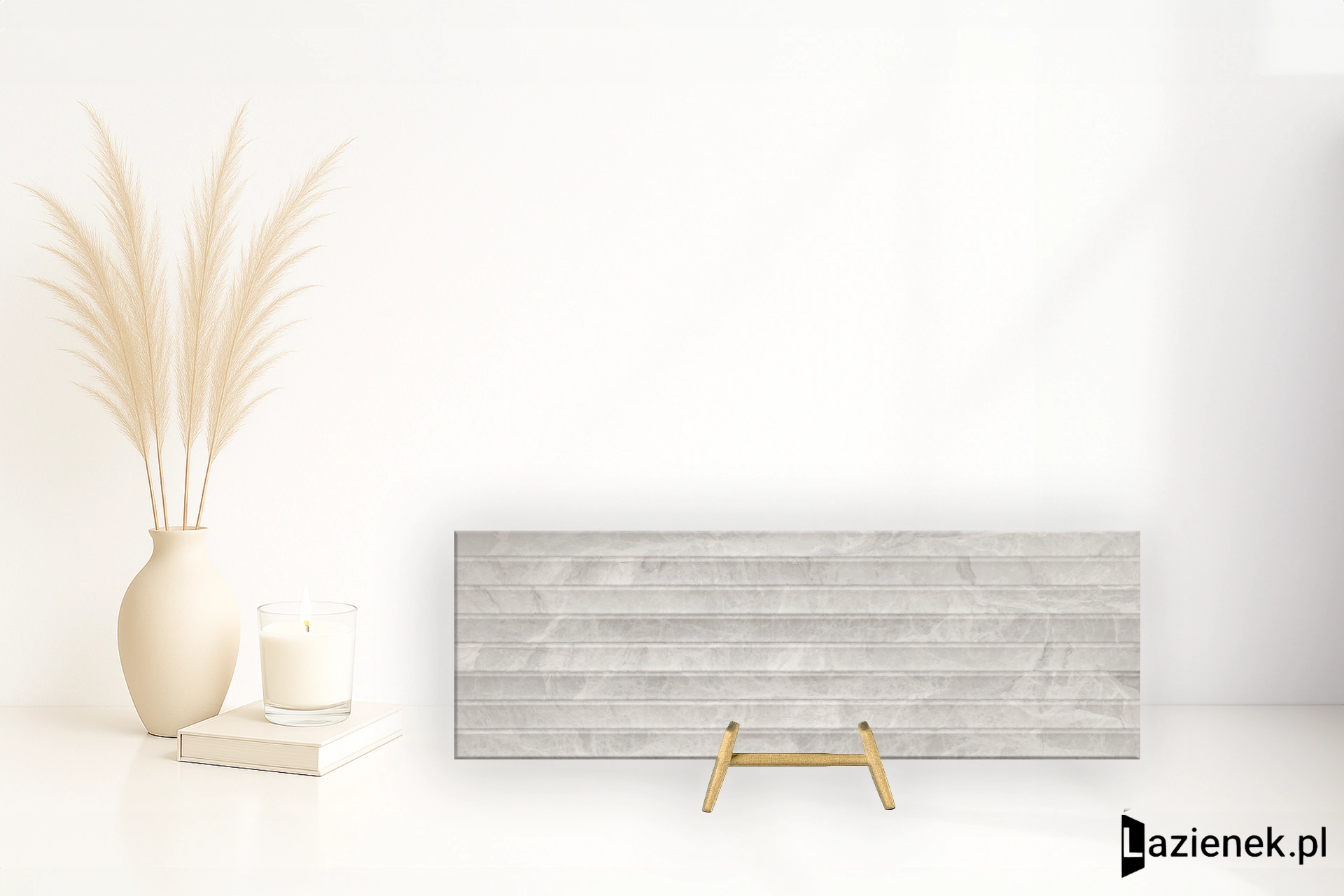 Ape Silver Pearl Tundra Pearl matowa 25x75 cm gr. 10 mm - płytka nierektyfikowana / A035922