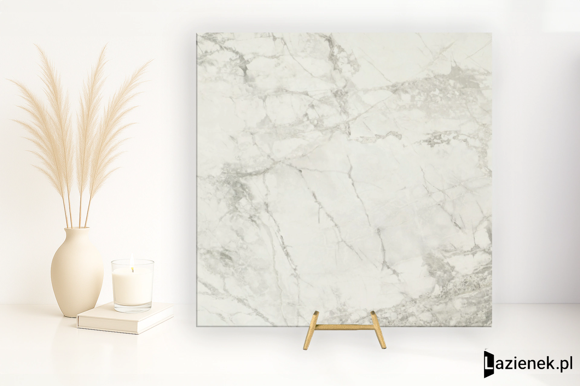 Ape Wabi Sabi Invisible Gold polerowana 60x60 cm gr. 10 mm - płytka rektyfikowana / A034353