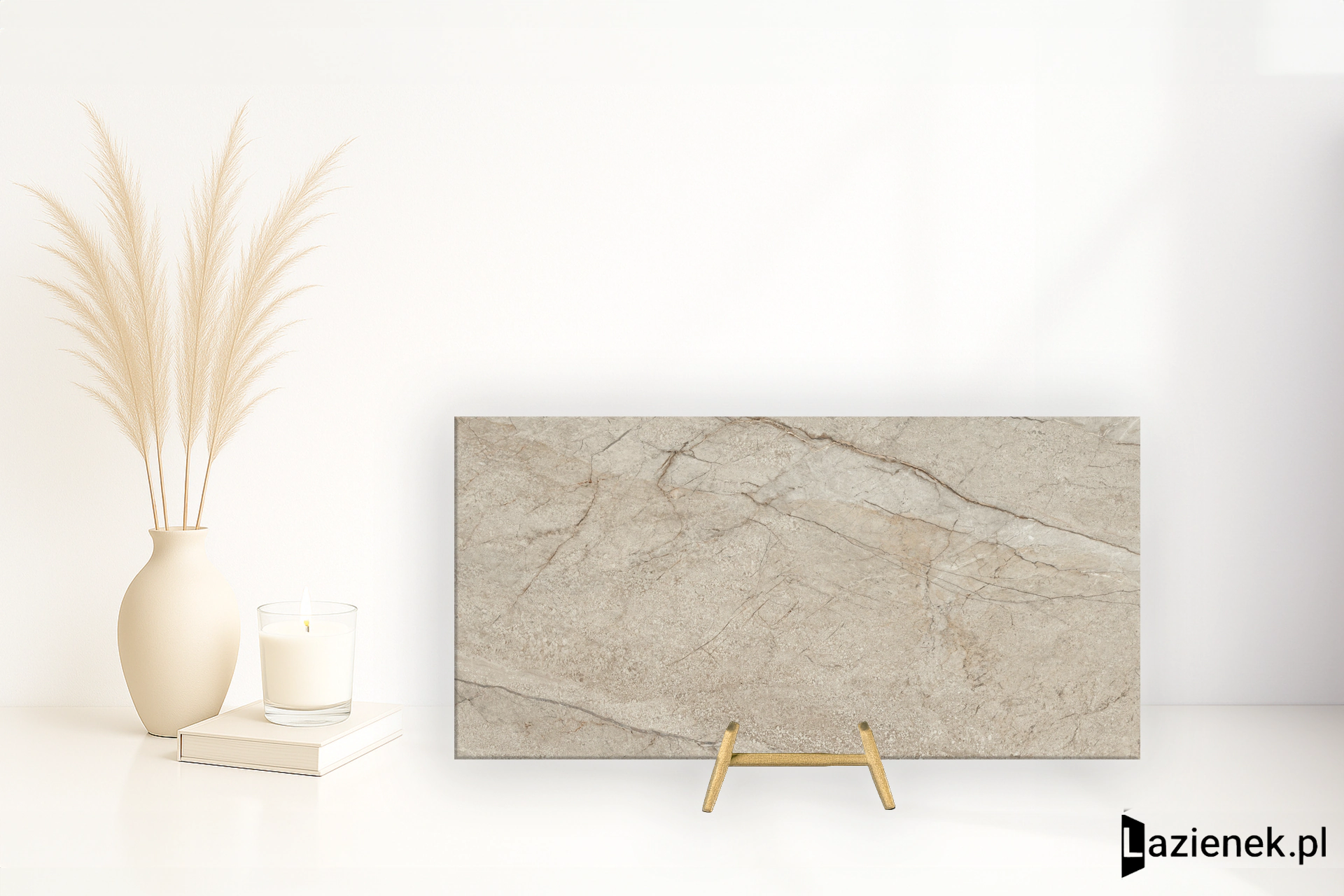 Ape Mare Di Sabbia Beige polerowana 60x120 cm gr. 10 mm - płytka rektyfikowana / A038010