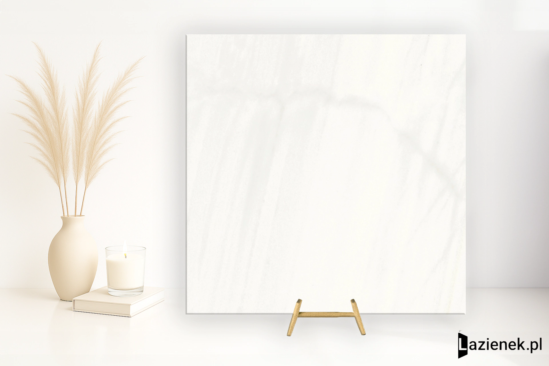Ariostea Marmi Classici Bianco Covelano błyszcząca 60x60 cm gr. 8 mm - płytka rektyfikowana / PL6480