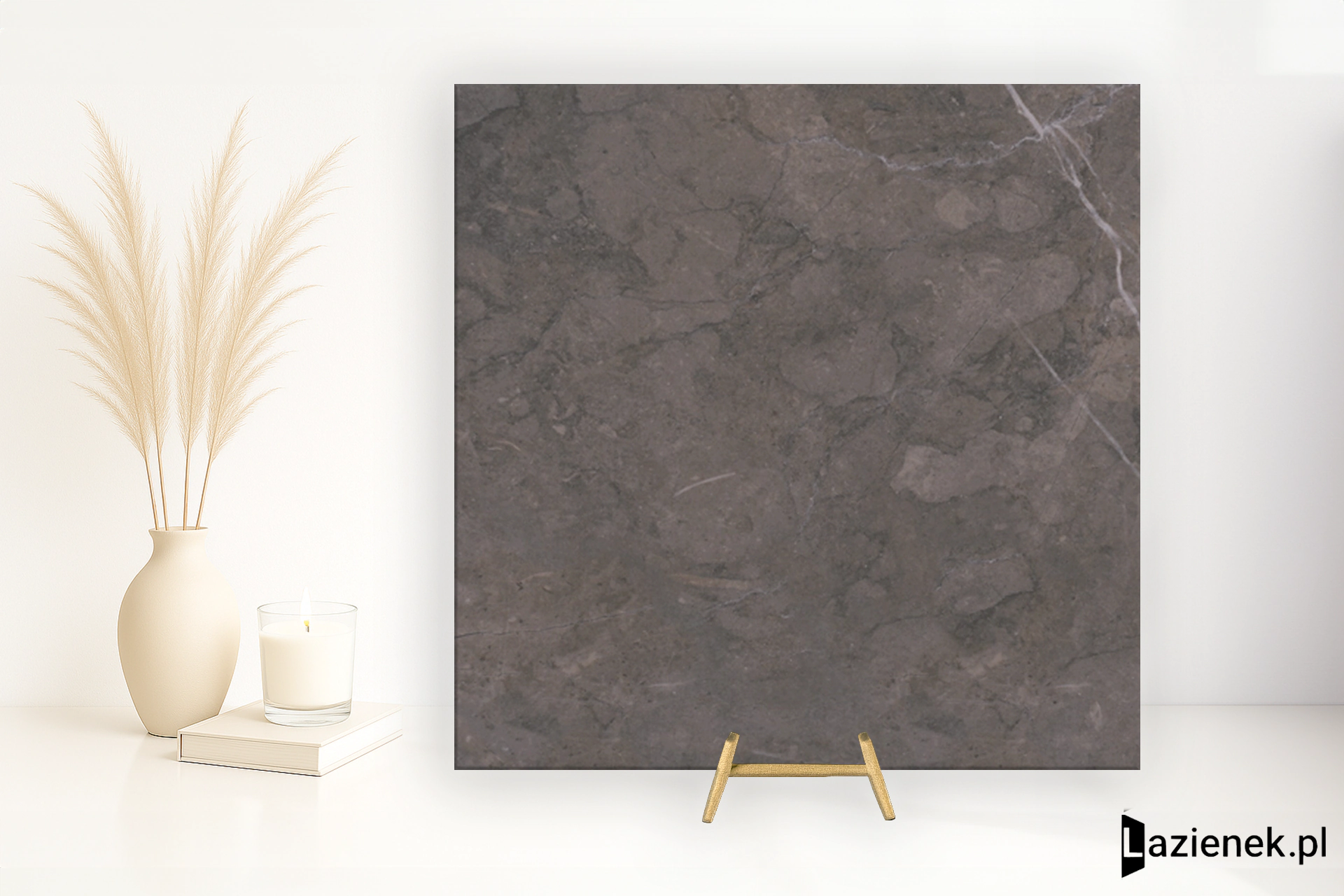 Ariostea Marmi Classici Grey Marble satynowa 60x60 cm gr. 8 mm - płytka rektyfikowana / P6528