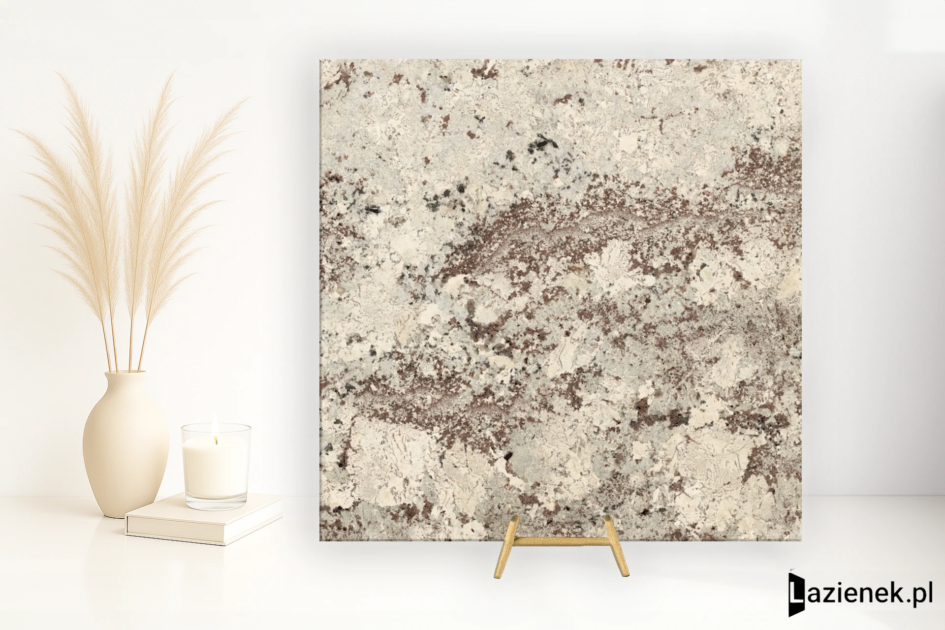 Ariostea Ultra Graniti Alaska White półpolerowana 150x150 cm gr. 6 mm - płytka rektyfikowana / UG6LP150685