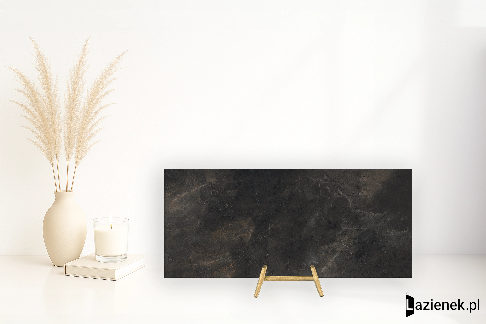 Ariostea Ultra Pietre Infinity Black satynowa 120x270 cm gr. 6 mm - płytka rektyfikowana / UP6S27012682