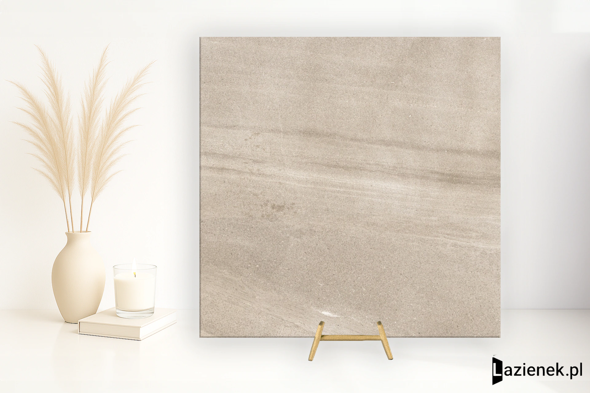 Ariostea Ultra Pietre Basaltina Sand satynowa 100x100 cm gr. 6 mm - płytka rektyfikowana / UP6S100445