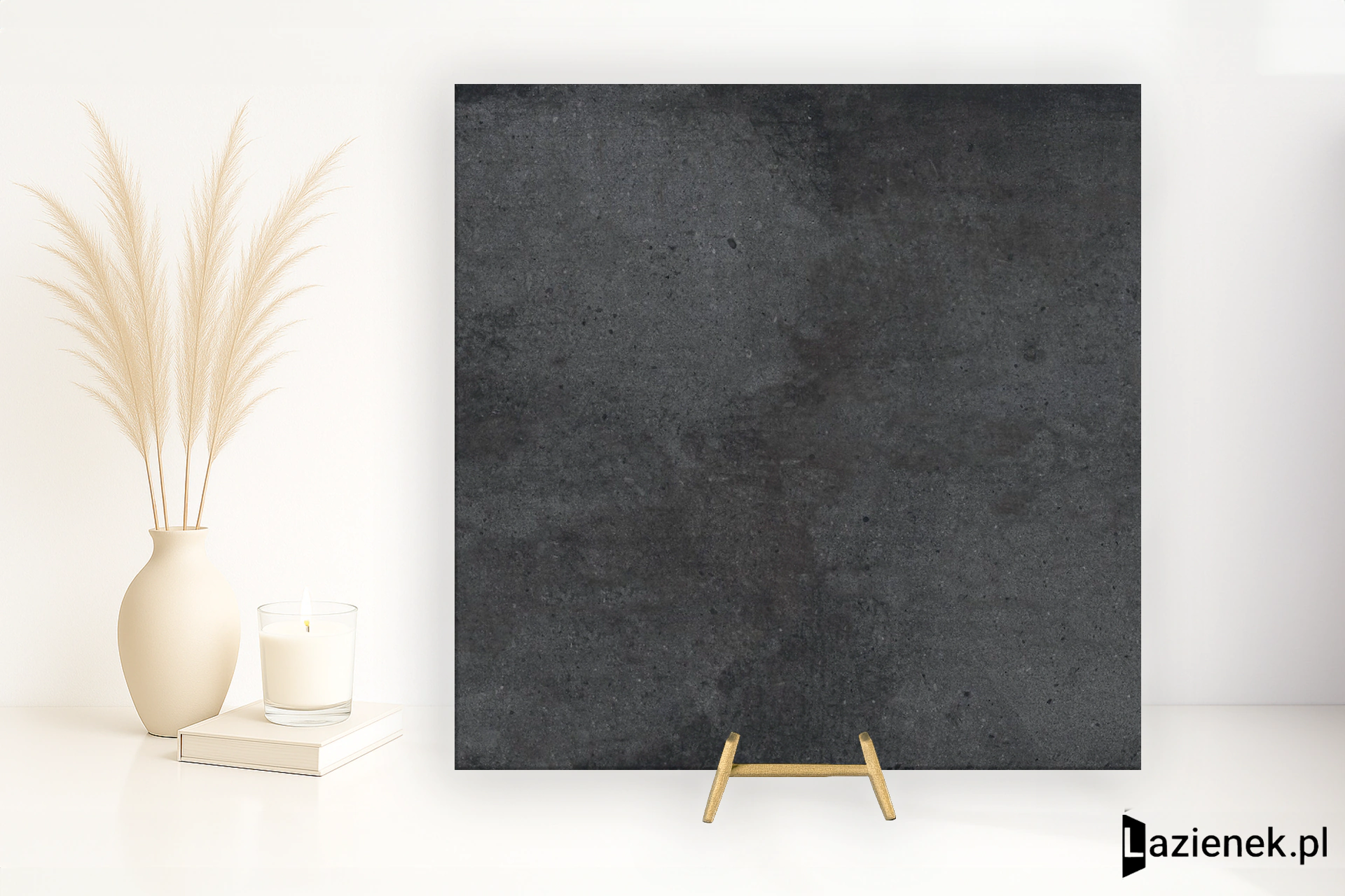 Ariostea Teknostone Soft Black naturalna 60x60 cm gr. 8 mm - płytka rektyfikowana / P6506