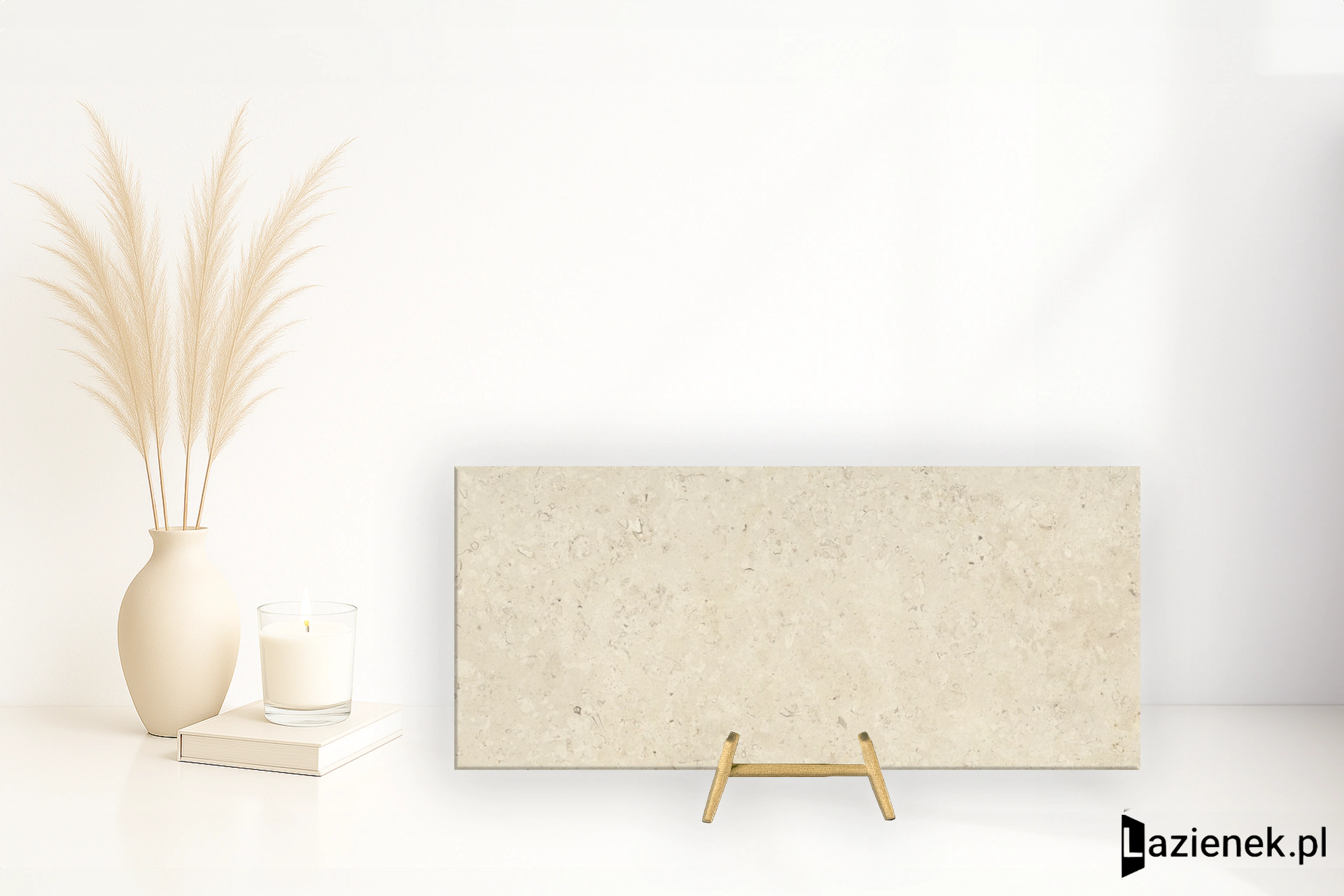 Ariostea Ultra Pietre Crema Luna strukturalna 120x270 cm gr. 6 mm - płytka rektyfikowana / UP6ST27012657