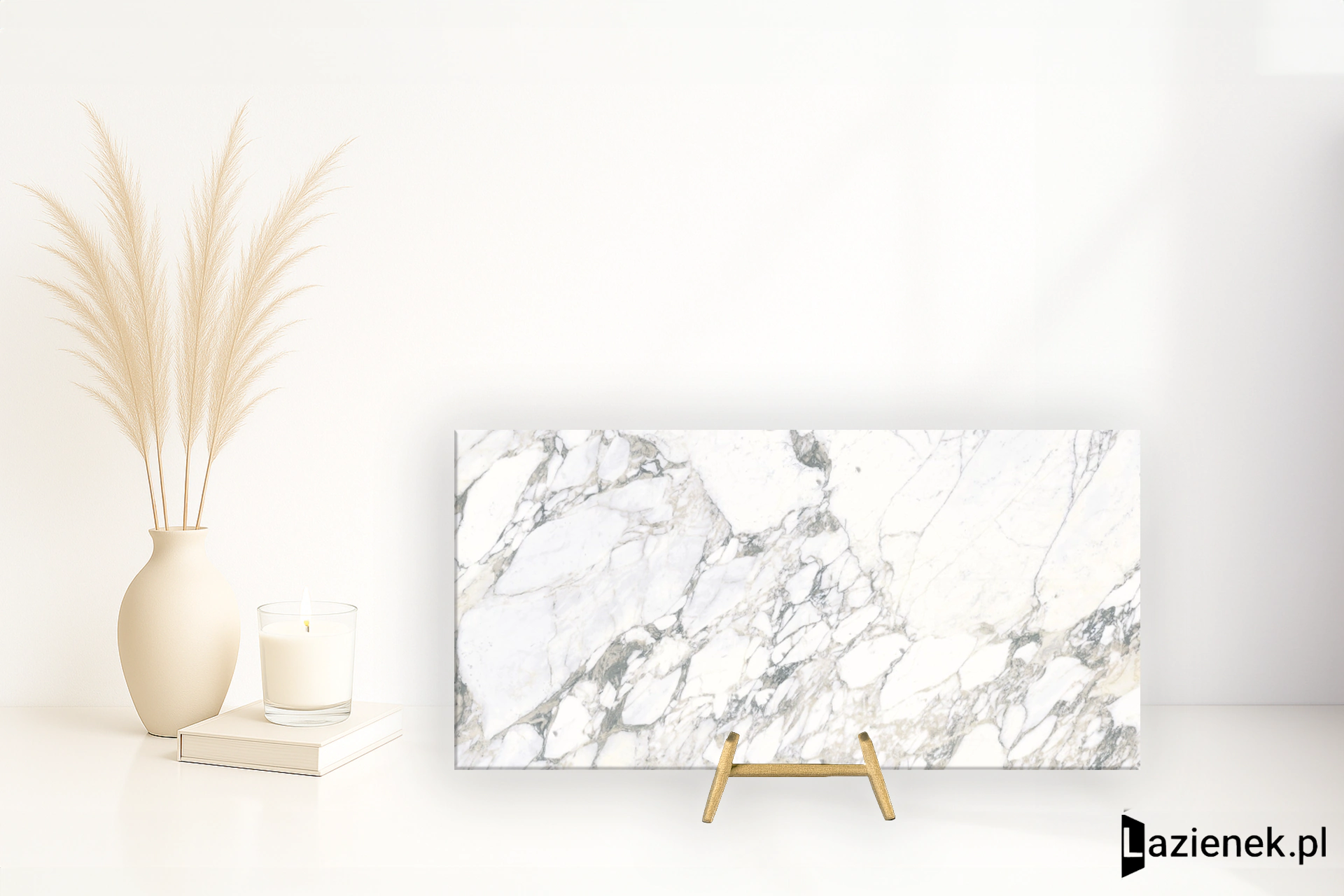 Ariostea Ultra Marmi Arabescato Statuario B satynowa 150x300 cm gr. 6 mm - płytka rektyfikowana / UM6S300479B