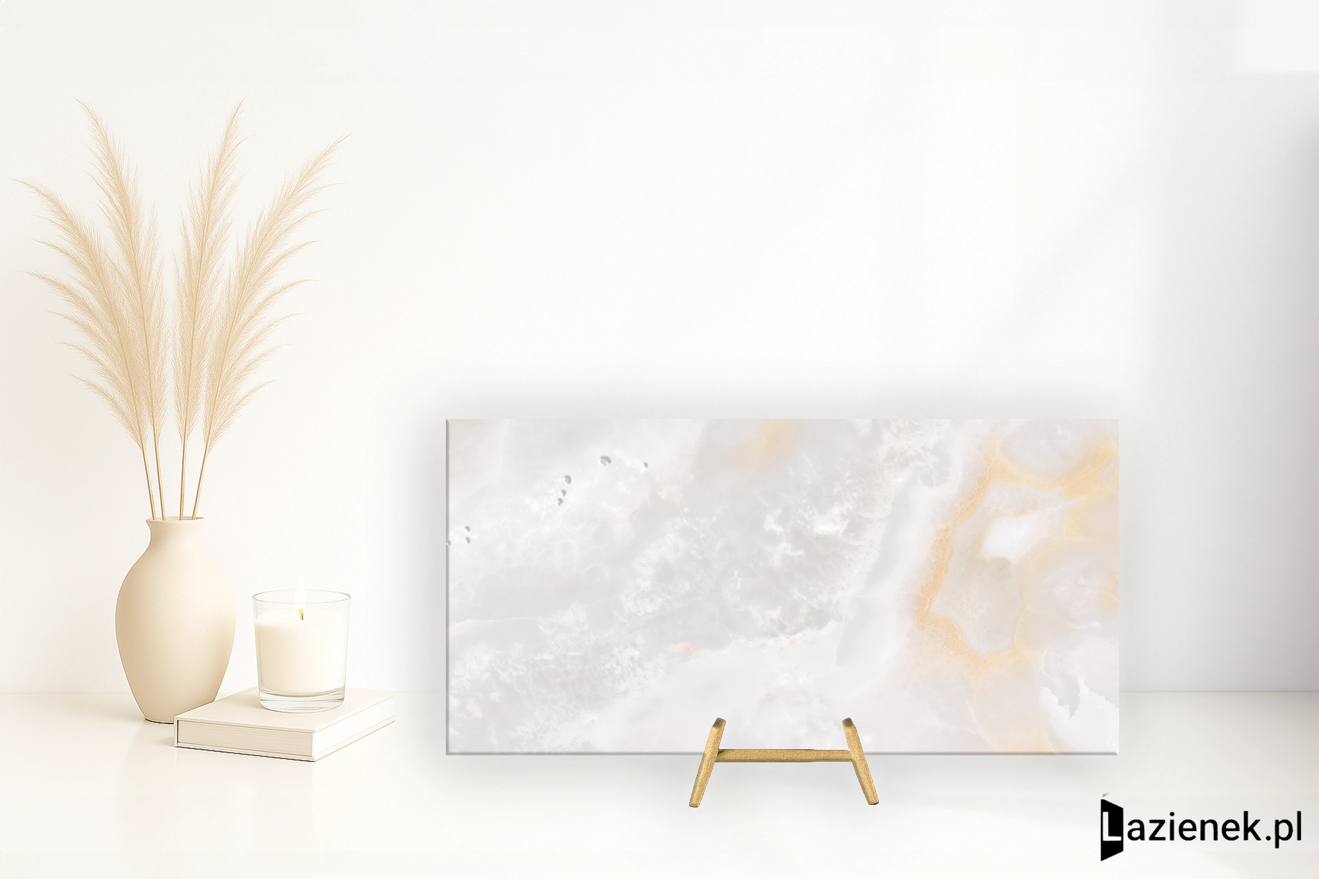 Ariostea Ultra Onici Onice Grigio wysoki połysk 75x150 cm gr. 6 mm - płytka rektyfikowana / UO6L157411