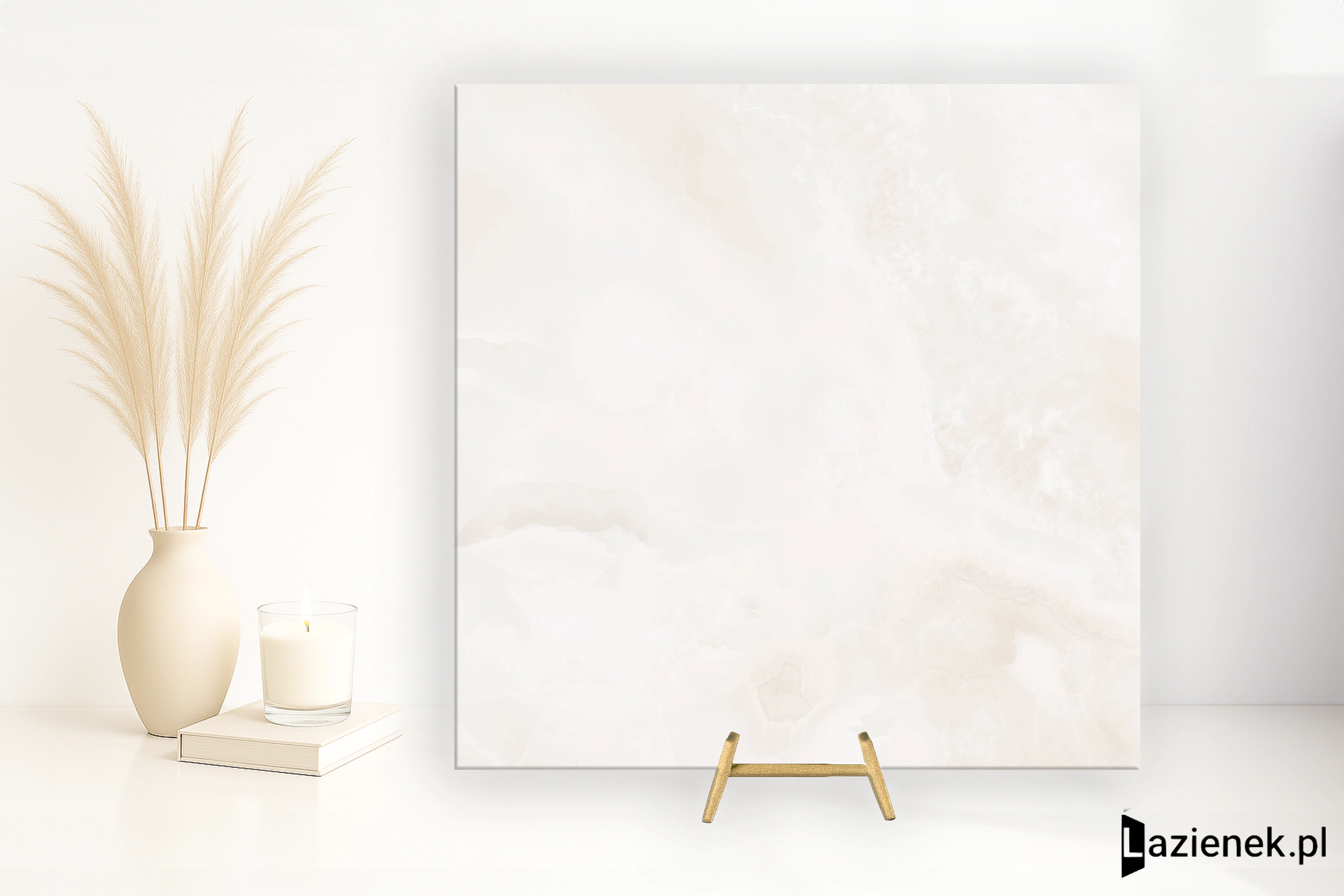 Ariostea Ultra Onici Onice Bianco wysoki połysk 75x75 cm gr. 6 mm - płytka rektyfikowana / UO6L75400