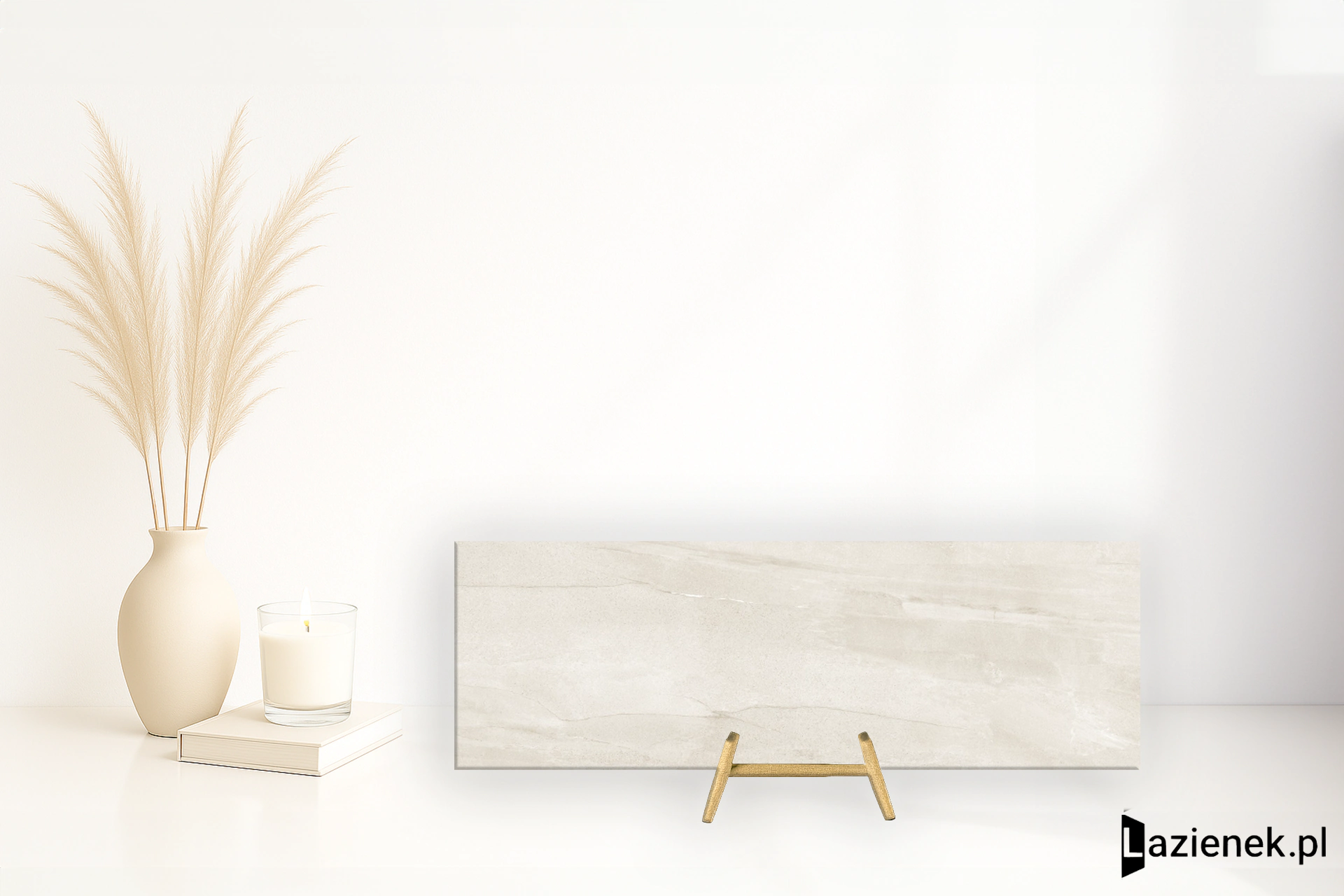 Ariostea Ultra Pietre Basaltina White wstępnie polerowana 100x300 cm gr. 6 mm - płytka rektyfikowana / UP6P310710