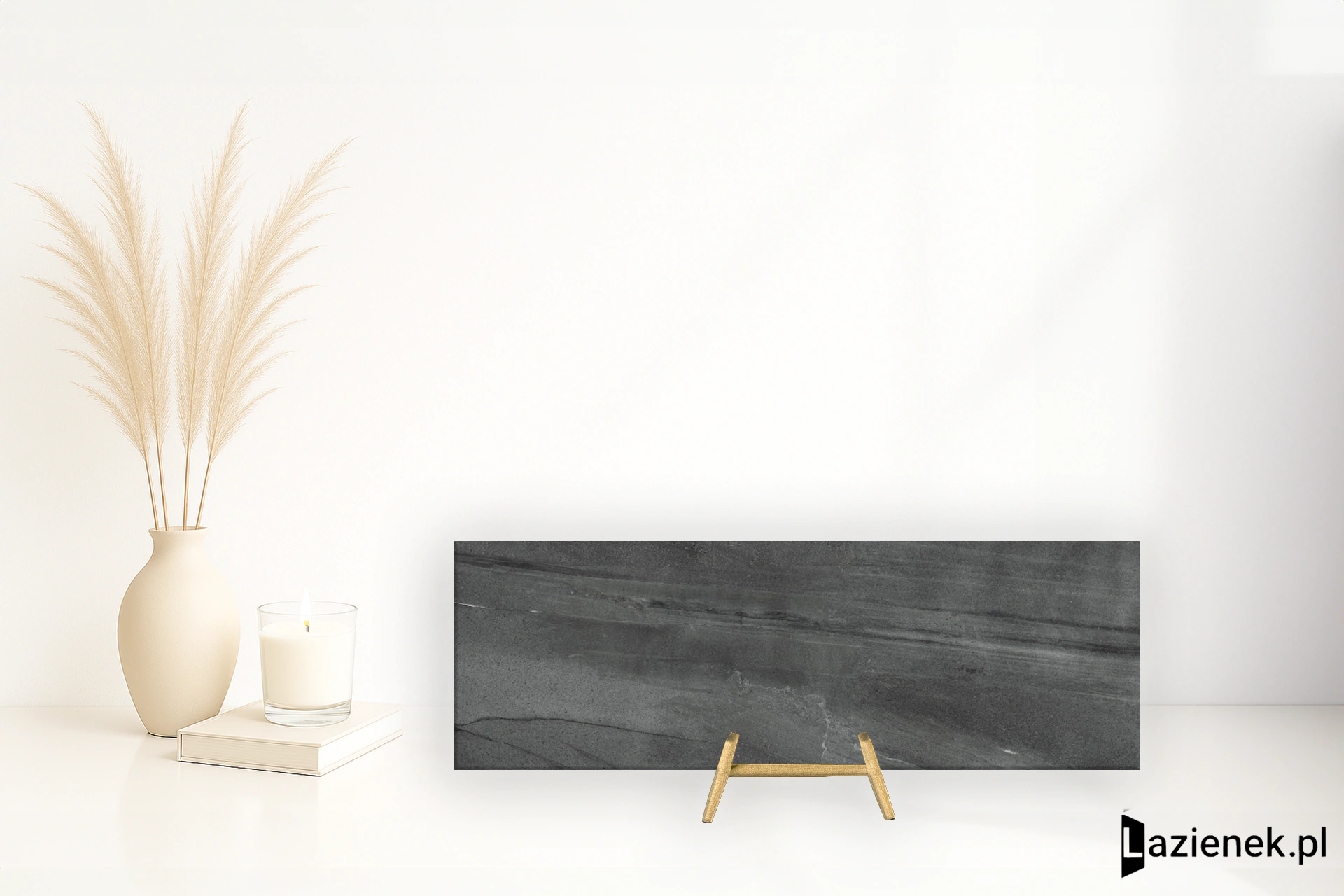 Ariostea Ultra Pietre Basaltina Antracite satynowa 100x150 cm gr. 6 mm - płytka rektyfikowana / UP6S151442