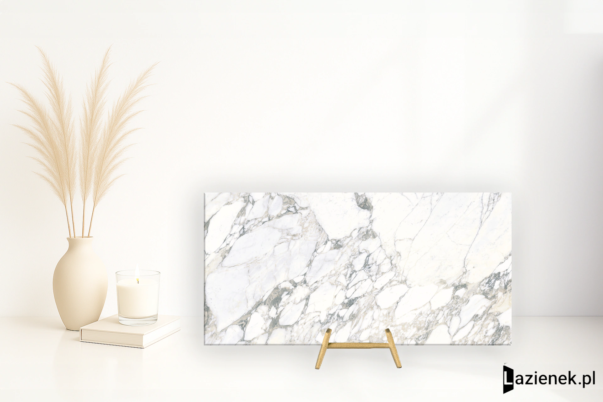 Ariostea Ultra Marmi Arabescato Statuario B wysoki połysk 150x300 cm gr. 6 mm - płytka rektyfikowana / UM6L300479B
