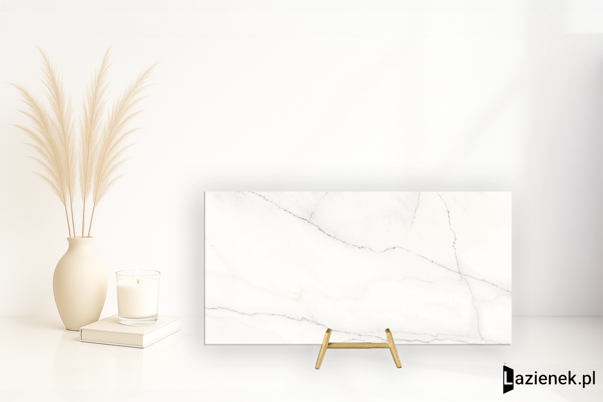 Ariostea Marmi Classici Calacatta Lincoln satynowa 60x120 cm gr. 8 mm - płytka rektyfikowana / P612523