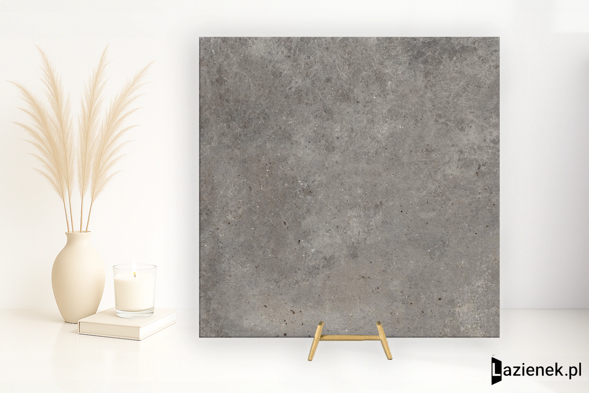 Ascot District Zinc matowa 90x90 cm gr. 9 mm - płytka rektyfikowana / 02DDC9970RS