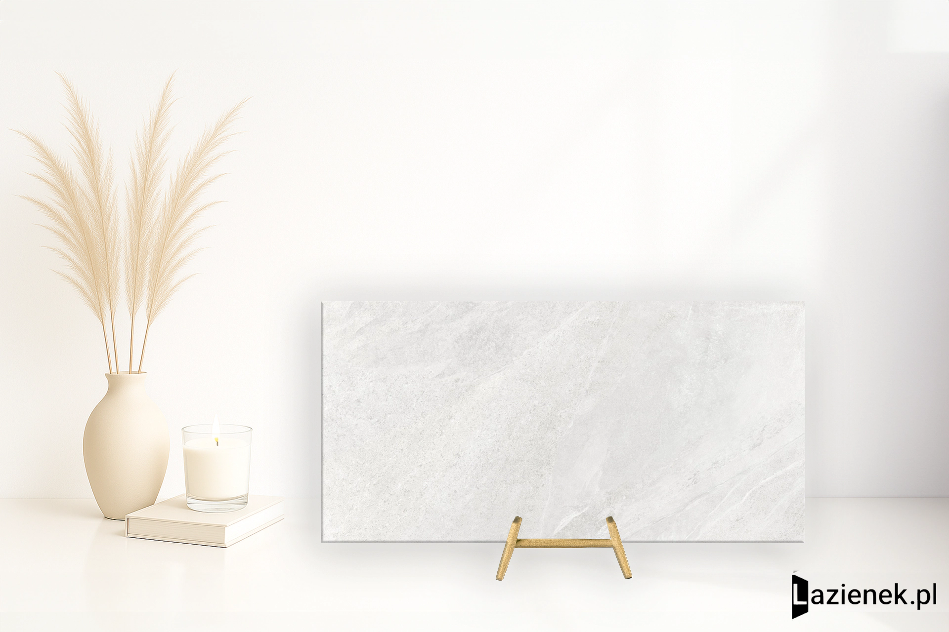Ascot Limequartz White matowa 60x120 cm gr. 9 mm - płytka rektyfikowana / 02LQ12611RS