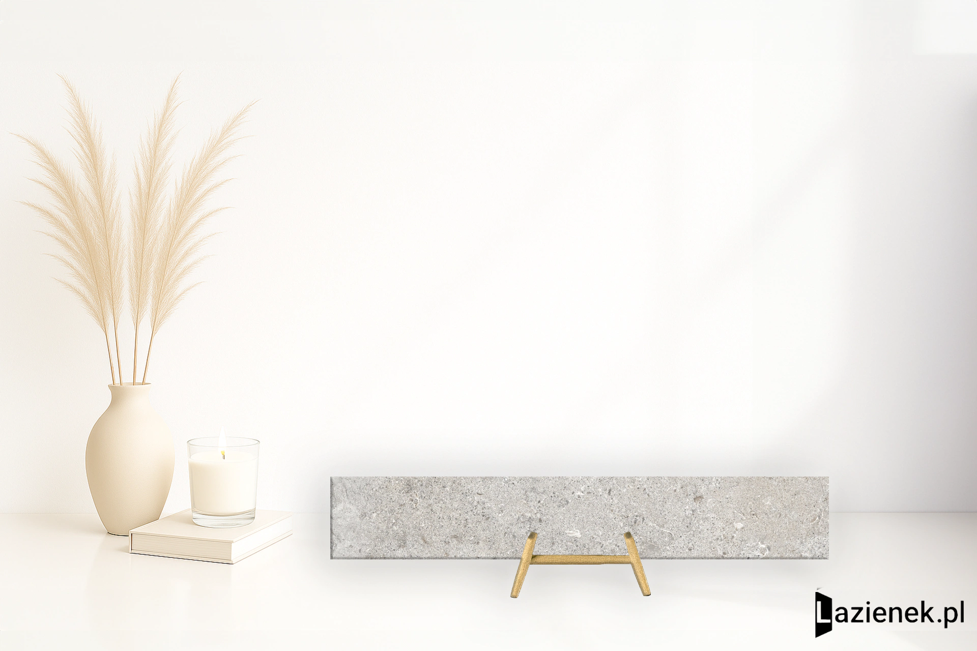 Ascot Signature Stone Grey matowa 10x60 cm gr. 10 mm - płytka rektyfikowana / 02DSS1040R
