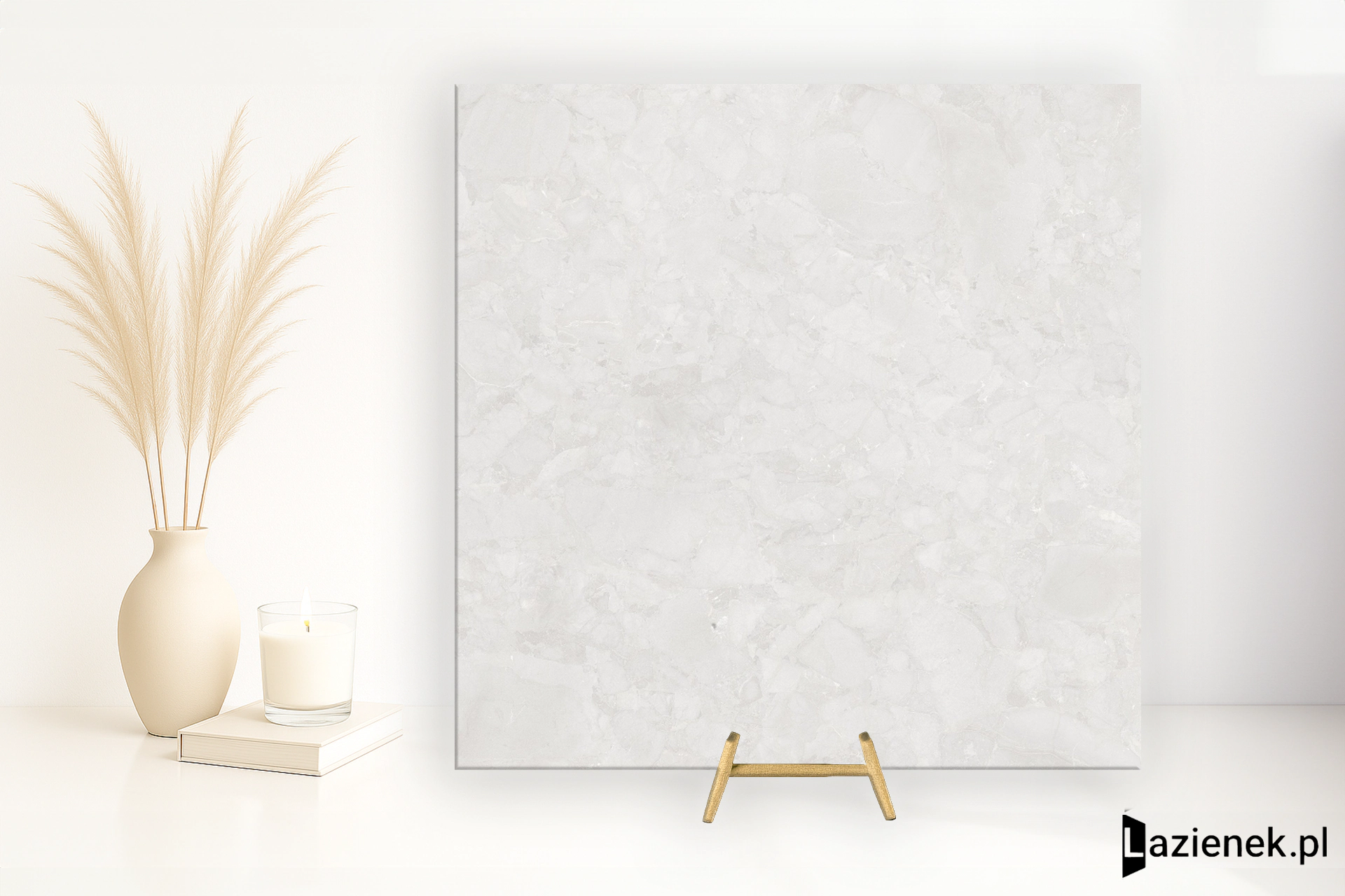 Ascot Ara Stone White matowa 120x120 cm gr. 10 mm - płytka rektyfikowana / 02DAS12011R
