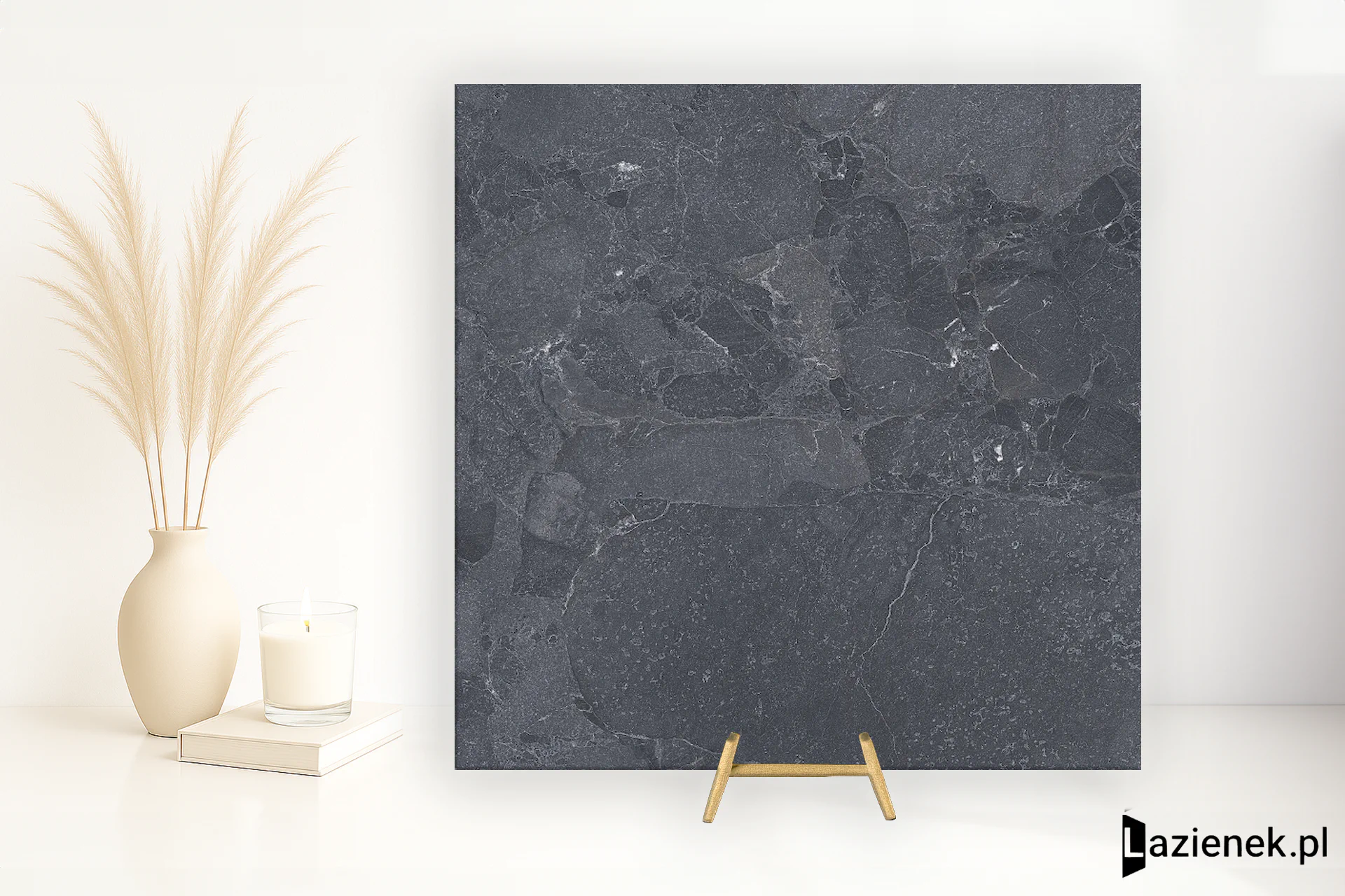Ascot Ara Stone Black matowa 30x30 cm gr. 10 mm - płytka rektyfikowana / 02DAS3070R