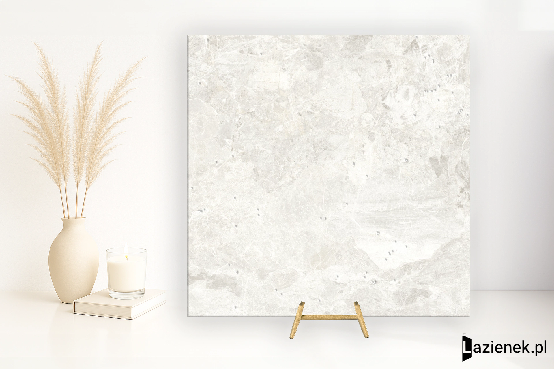 Ascot Mun White matowa 60x60 cm gr. 10 mm - płytka rektyfikowana / 02DMU611R