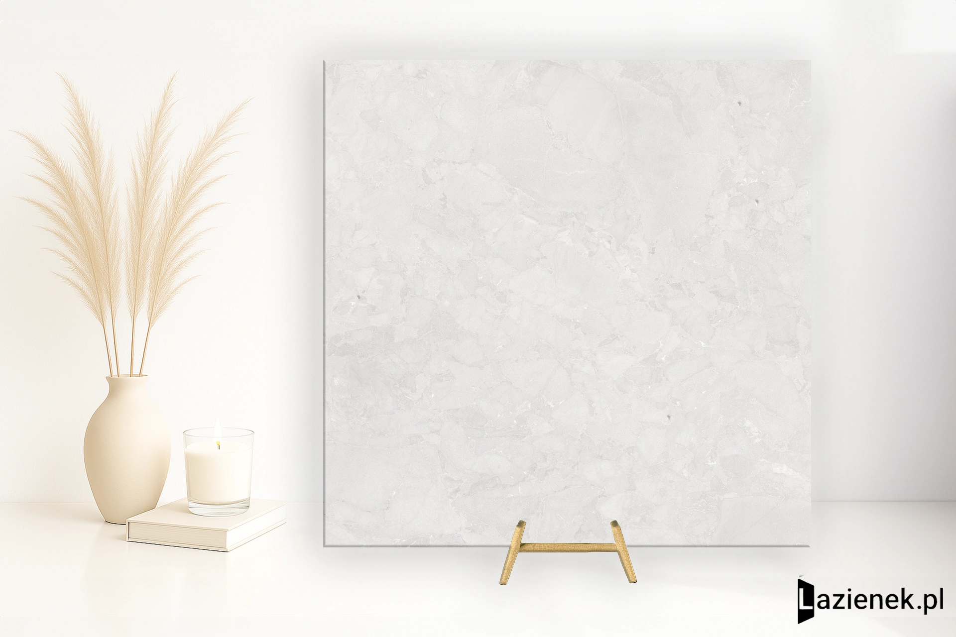 Ascot Ara Stone White półpoler 90x90 cm gr. 10 mm - płytka rektyfikowana / 02DAS9910RL