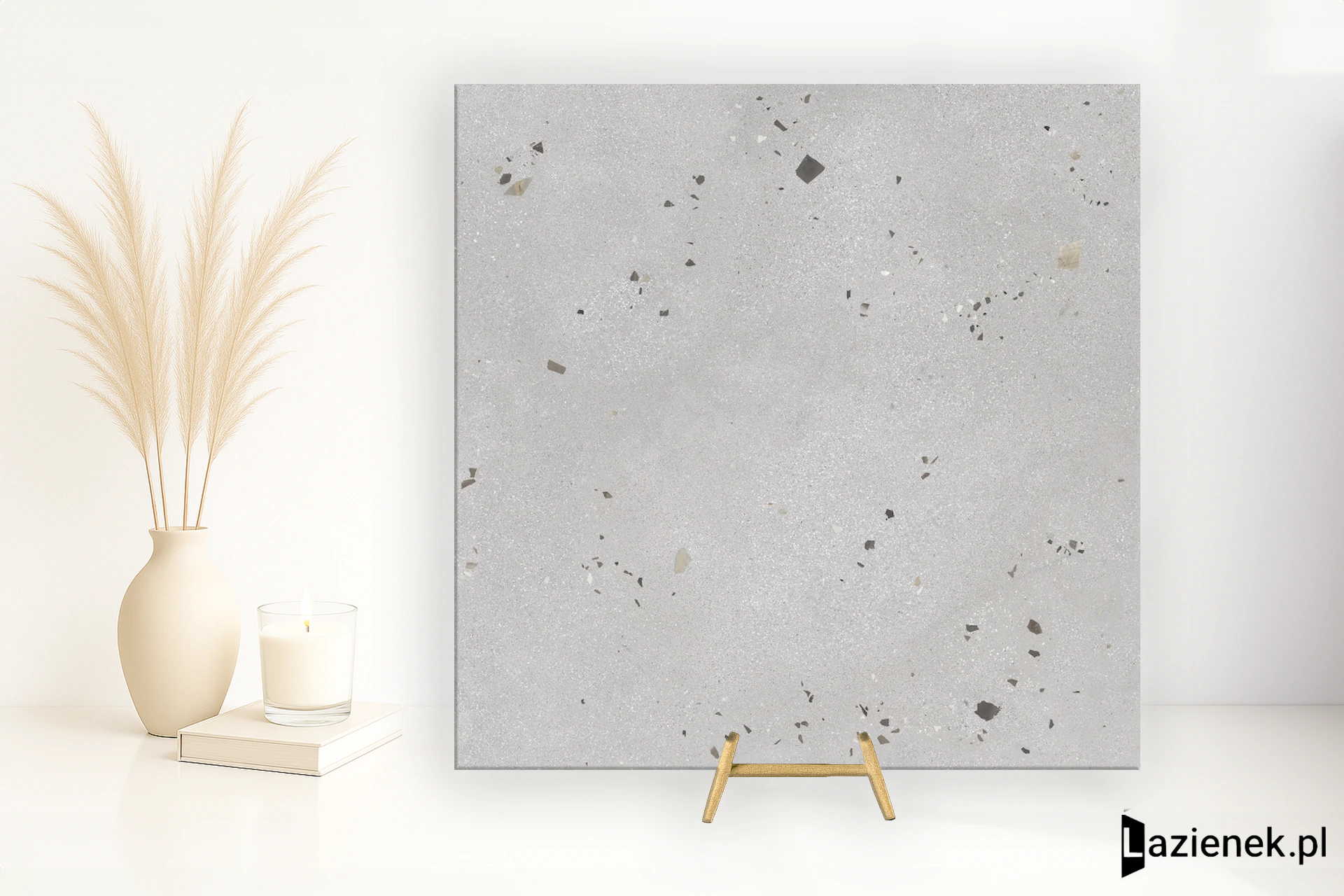Ascot Kado Smoke Cement matowa 90x90 cm gr. 10 mm - płytka rektyfikowana / 02DKDC9940R