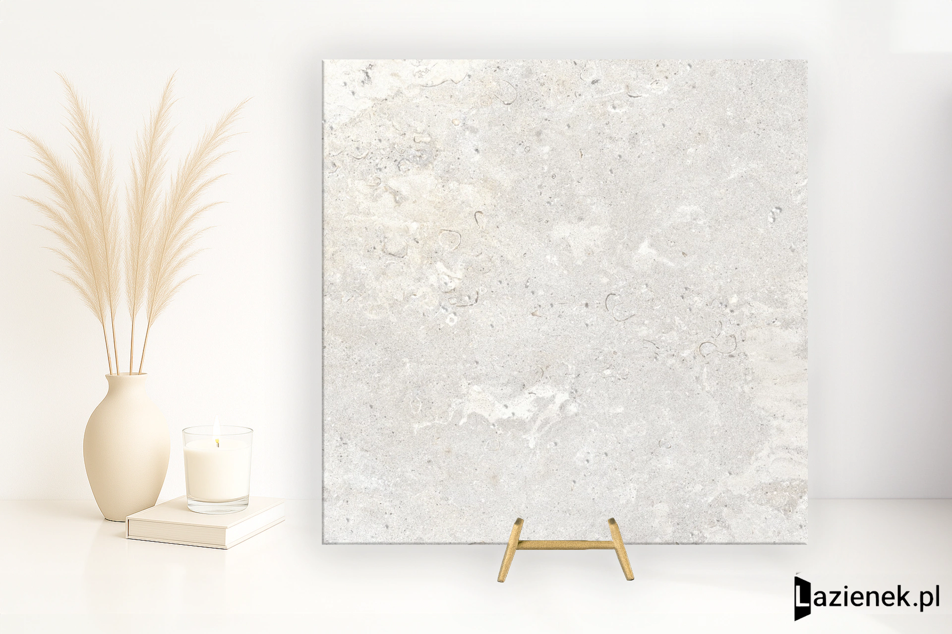 Ascot Signature Stone White matowa 60x60 cm gr. 10 mm - płytka rektyfikowana / 02DSS610R