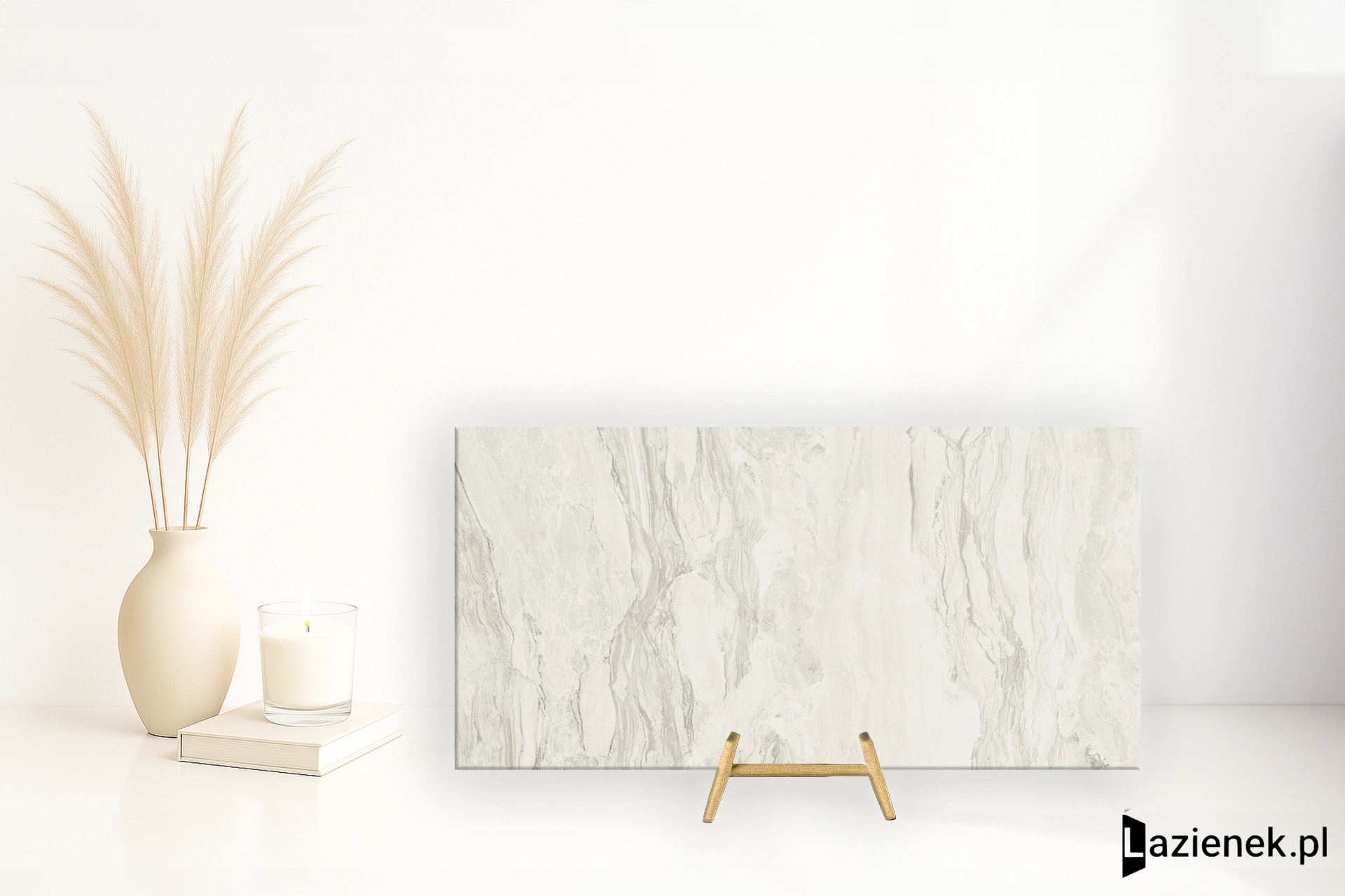 Ascot Gemstone White matowa 30x60 cm gr. 10 mm - płytka rektyfikowana / 02GN310R