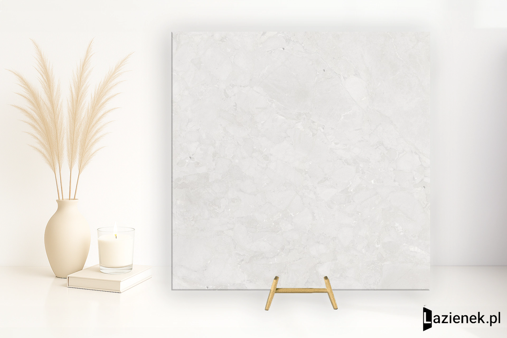 Ascot Ara Stone White zewnętrzna antypoślizgowa 90x90 cm gr. 10 mm - płytka rektyfikowana / 02DAS9910OR