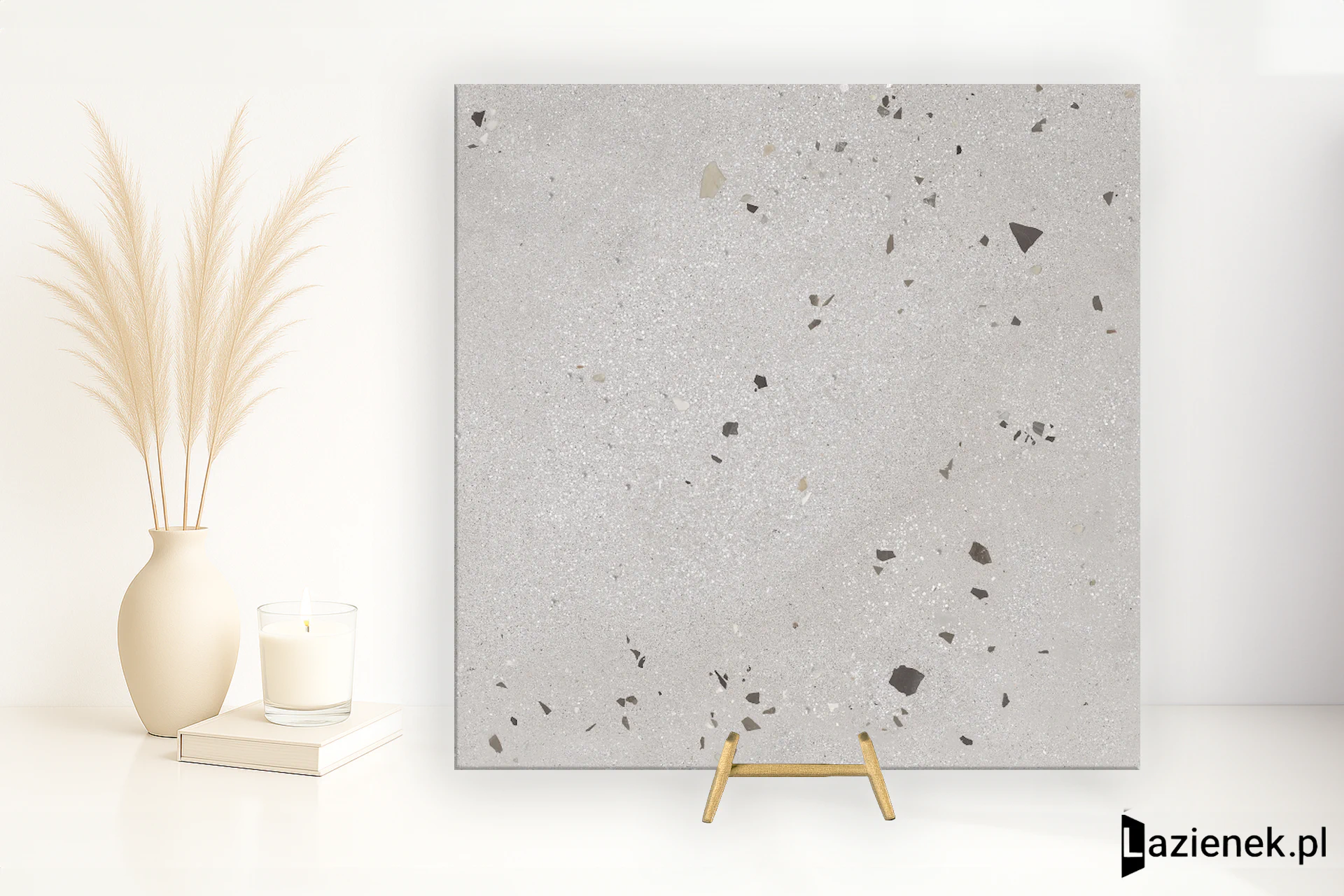 Ascot Kado Smoke Cement matowa 60x60 cm gr. 10 mm - płytka rektyfikowana / 02DKDC640R