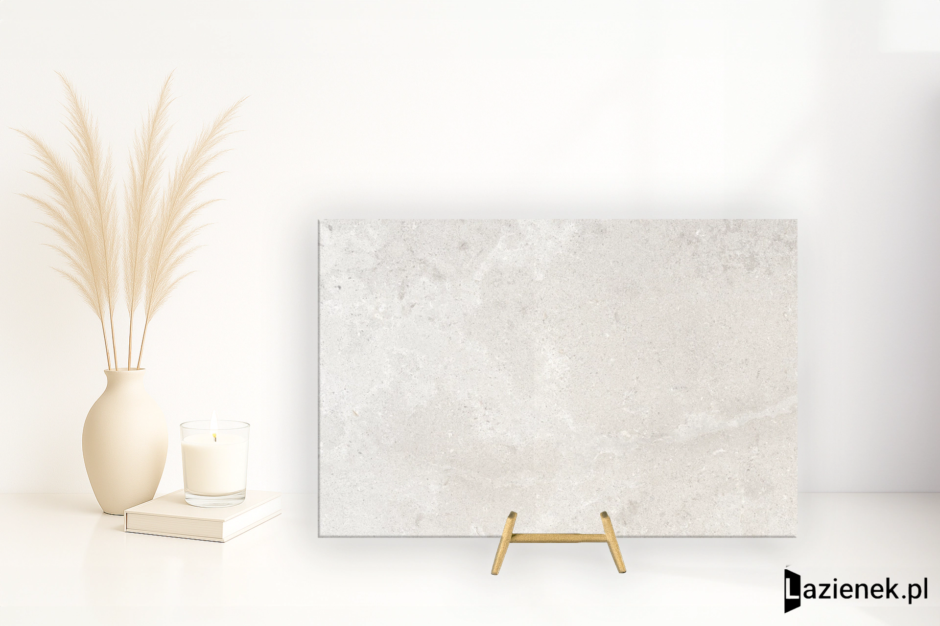 Ascot Signature Stone White matowa 60x90 cm gr. 10 mm - płytka rektyfikowana / 02DSS6910R