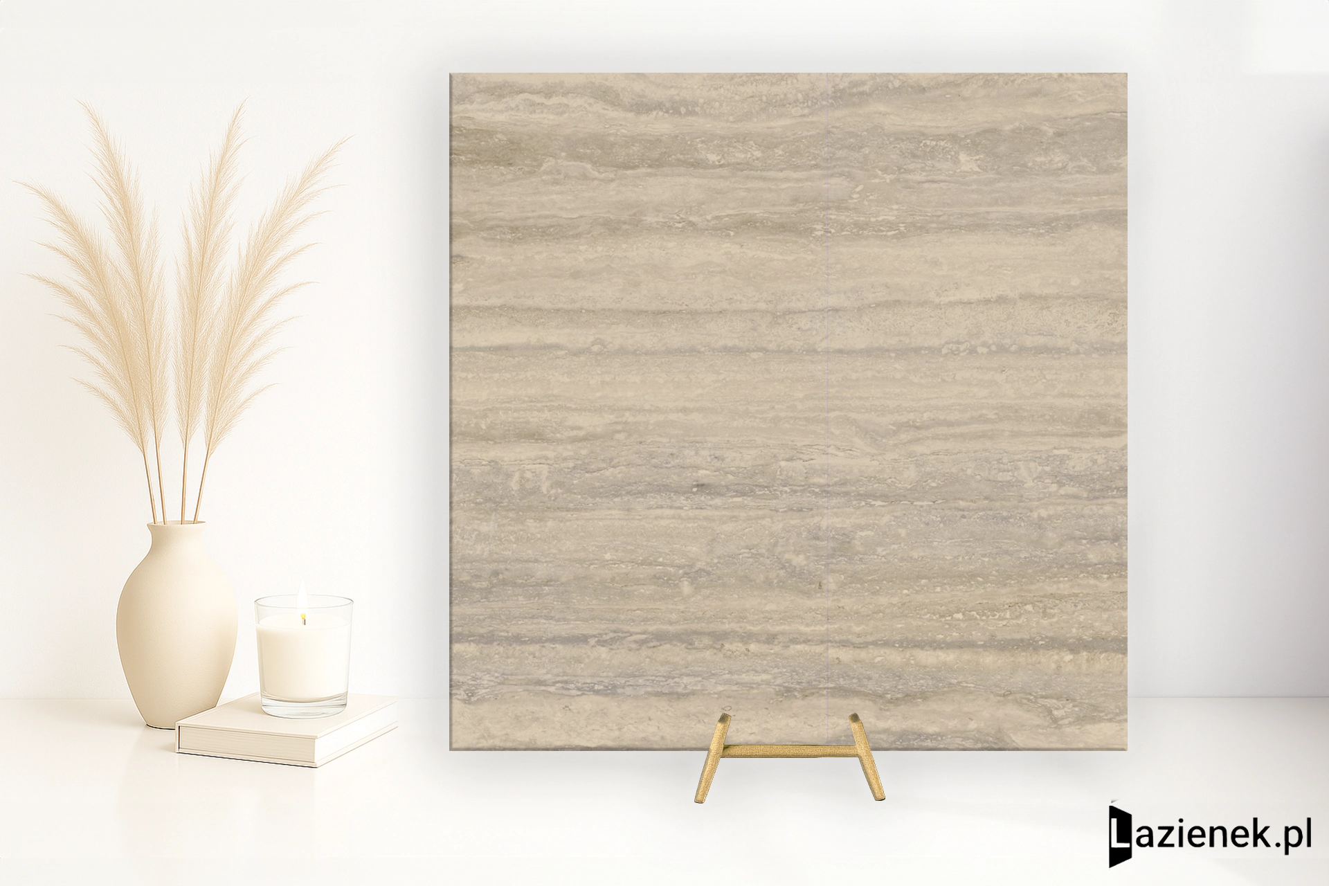 Blustyle Starlight 09 Travertino Class gładka 120x120 cm gr. 9 mm - płytka rektyfikowana / ABG8S9S6