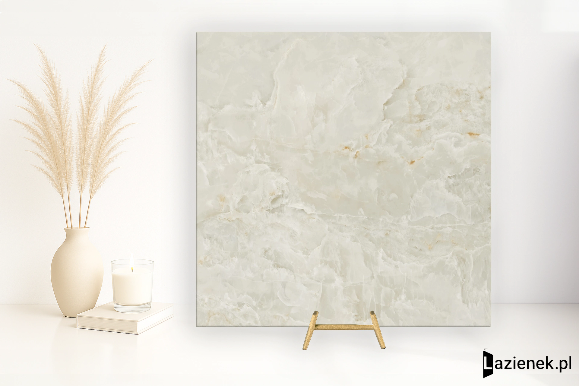 Blustyle Starlight 09 Onyx Pearl błyszcząca 120x120 cm gr. 9 mm - płytka rektyfikowana / ABG8S930