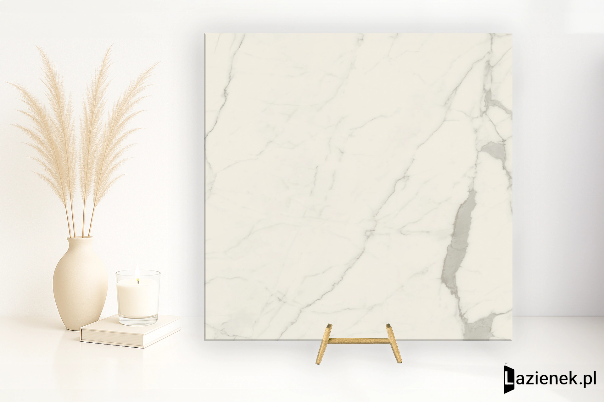 Blustyle Starlight 09 Statuario Extra gładka 120x120 cm gr. 9 mm - płytka rektyfikowana / ABG8S9S5